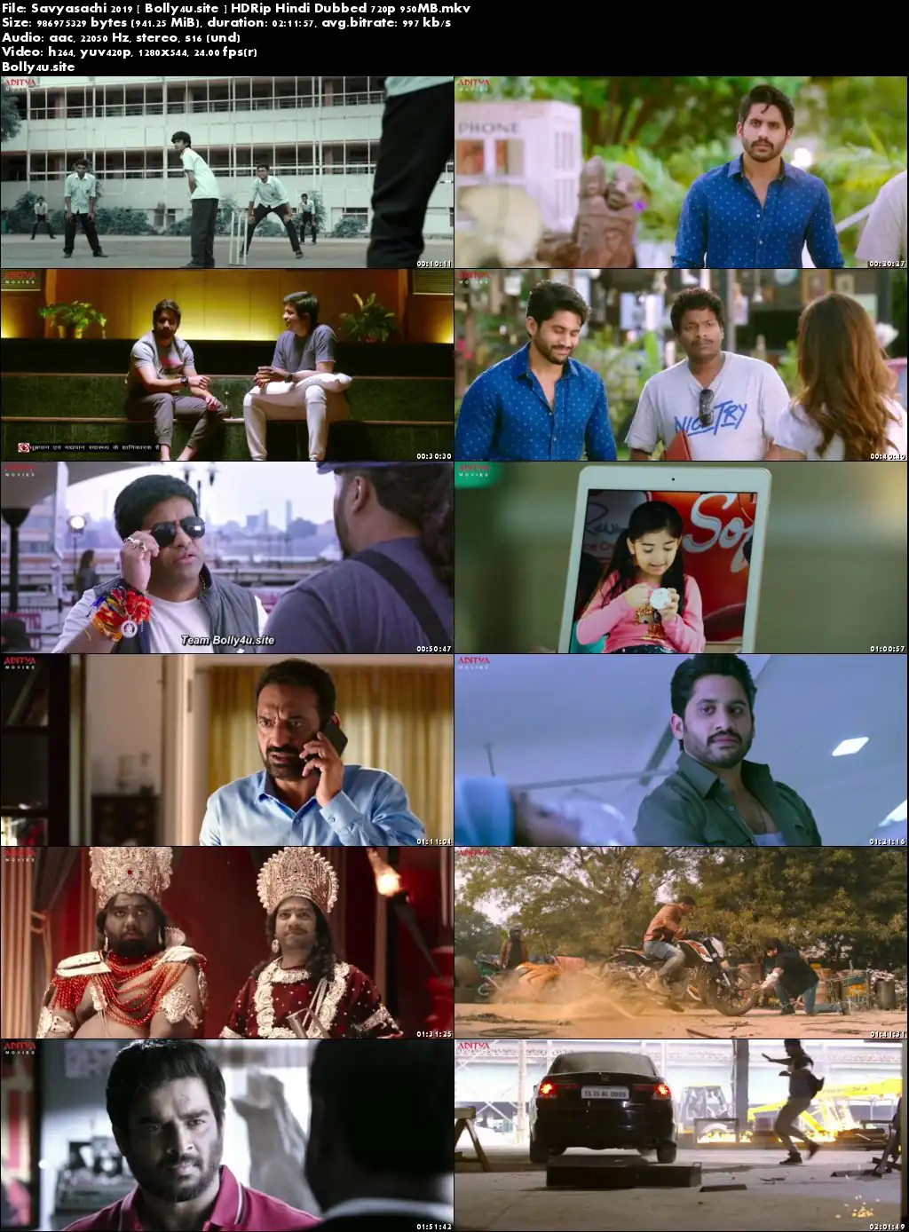 Savyasachi 2019 HDRip 350MB Hindi Dubbed 480p Download