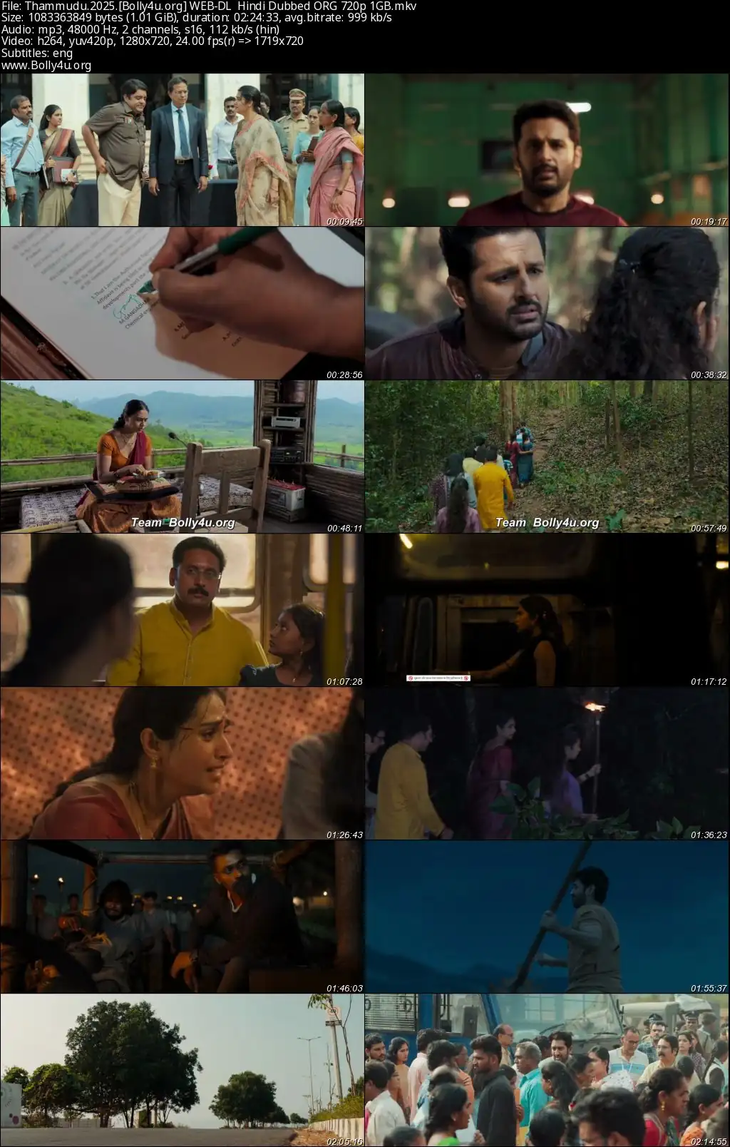 Thammudu 2025 WEB-DL Hindi Dubbed ORG Full Movie Download 1080p  720p  480p