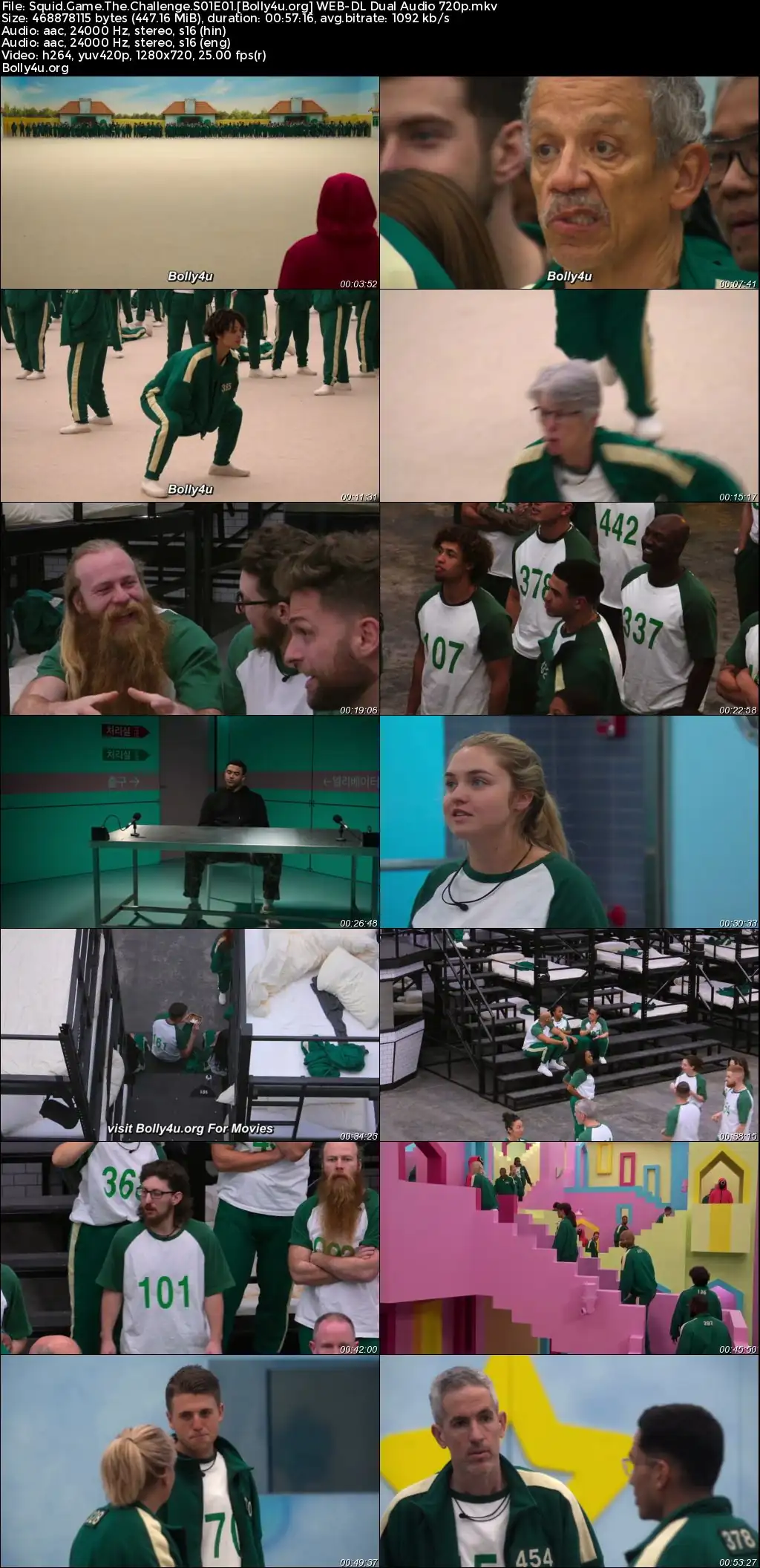 Squid Game The Challenge 2023 WEB-DL Hindi Dual Audio ORG S01 Complete Download 720p 480p Squid Game The Challenge 2023 WEB-DL Hindi Dual Audio ORG S01 Complete Download 720p 480p