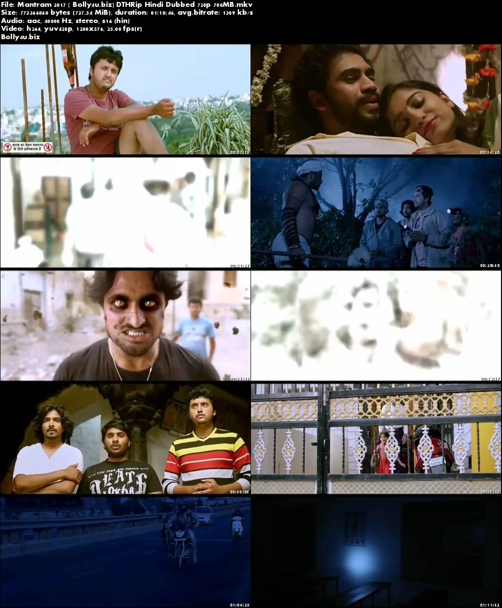 Mantram 2017 DTHRip 250Mb Full Hindi Dubbed Movie Download 480p
