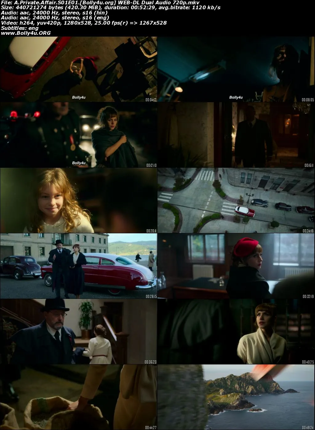 A Private Affair 2022 WEB-DL Hindi Dual Audio S01 Complete Download 720p  480p
