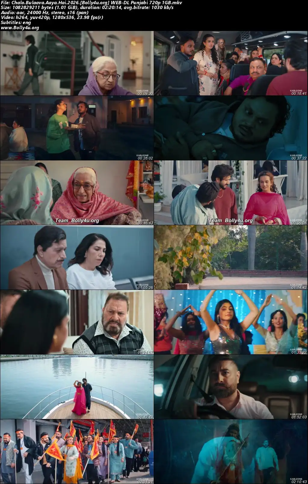 Chalo Bulaava Aaya Hai 2025 WEB-DL Punjabi Full Movie Download 1080p  720p  480p