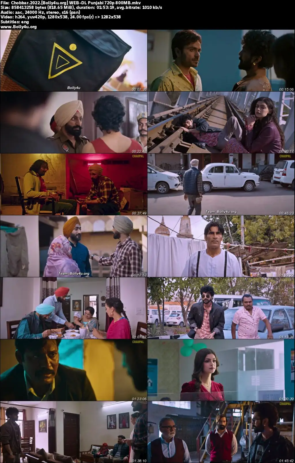 Chobbar 2022 WEB-DL Punjabi Full Movie Download 1080p  720p  480p