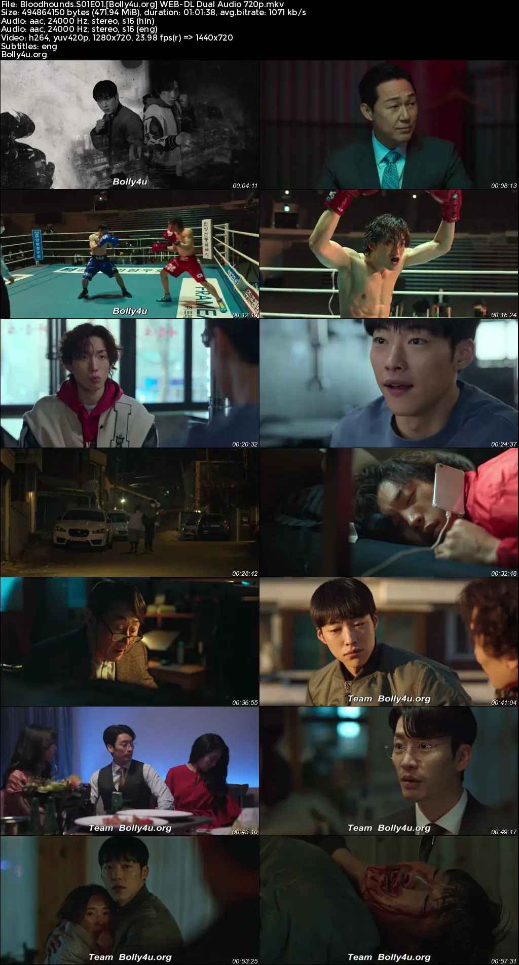 Bloodhounds 2023 WEB-DL Hindi Dual Audio ORG S01 Complete Download 720p  480p