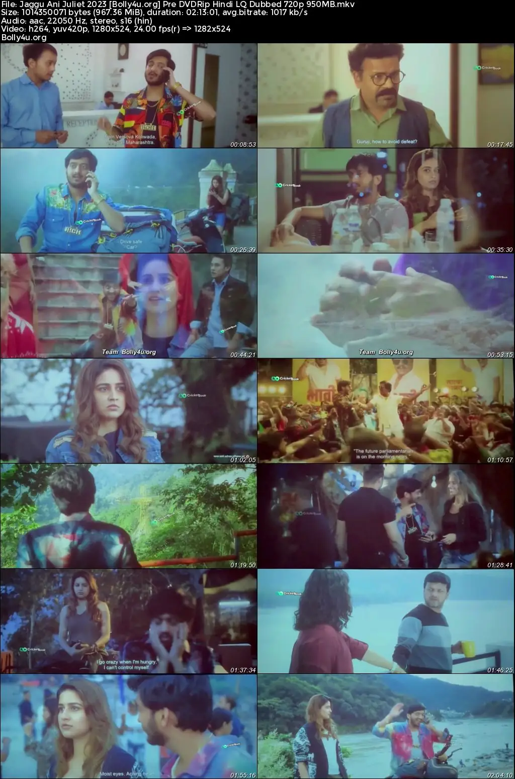 Jaggu Ani Juliet 2023 Pre DVDRip Hindi LQ Dubbed Full Movie Download 720p  480p