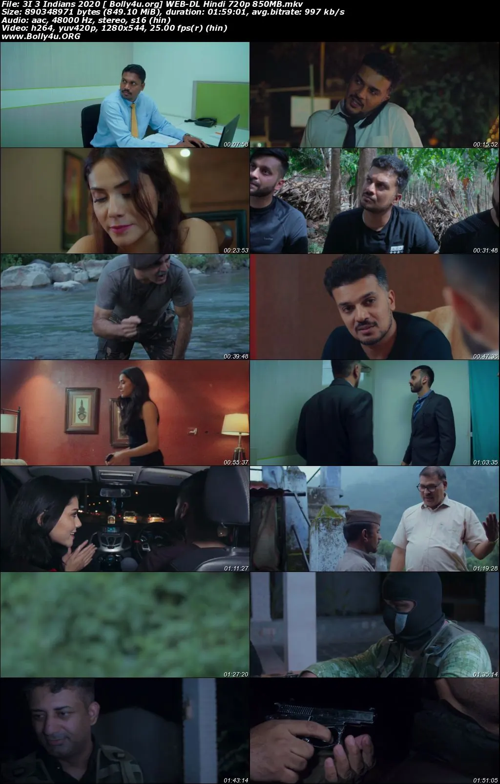 3I 3 Indians 2020 WEB-DL 400Mb Hindi 480p Download 3I 3 Indians 2020 WEB-DL 400Mb Hindi 480p Download