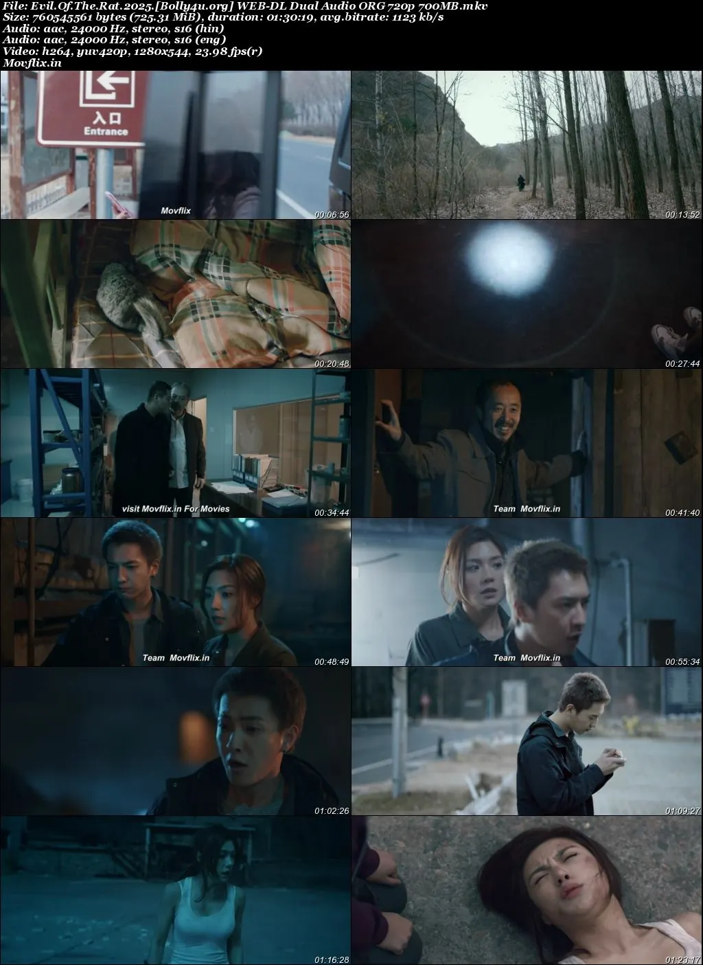 Evil of The Rat 2025 WEB-DL Hindi Dual Audio ORG Full Movie Download 1080p  720p  480p