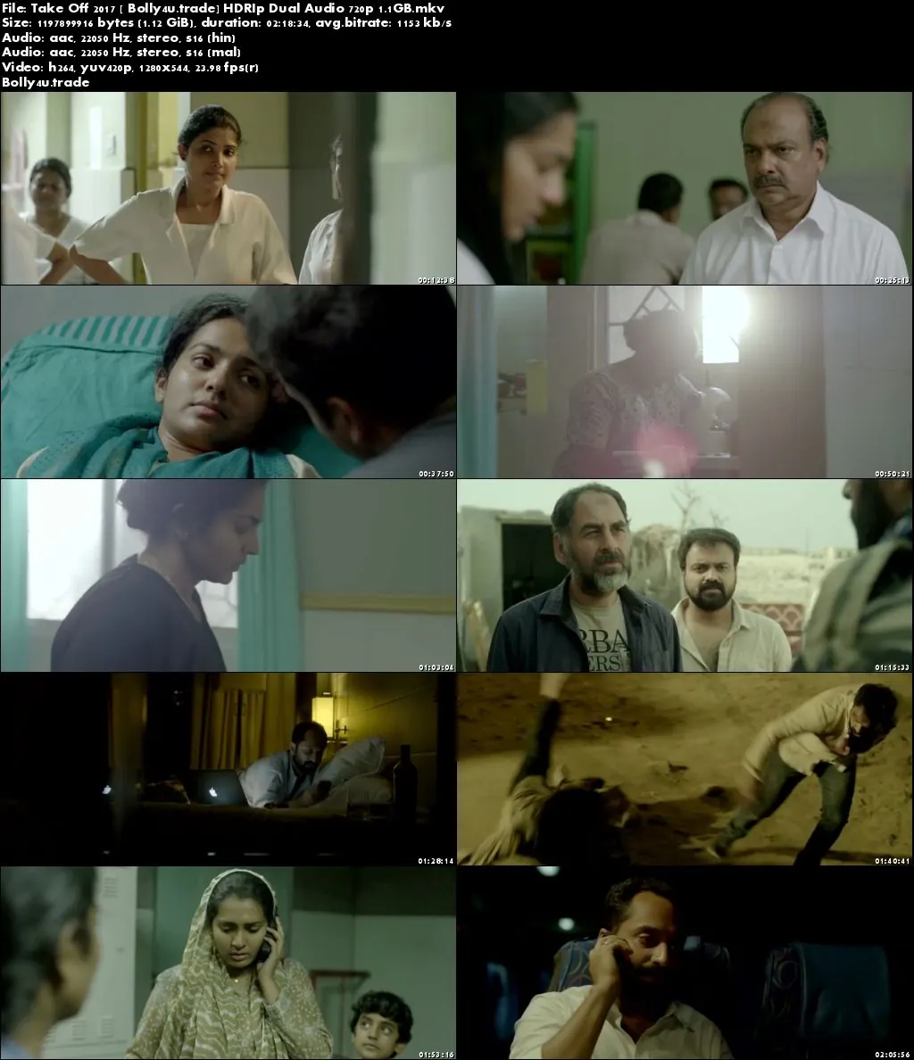 Take Off 2017 HDRip UNCUT Hindi Dubbed Dual Audio 720p Download