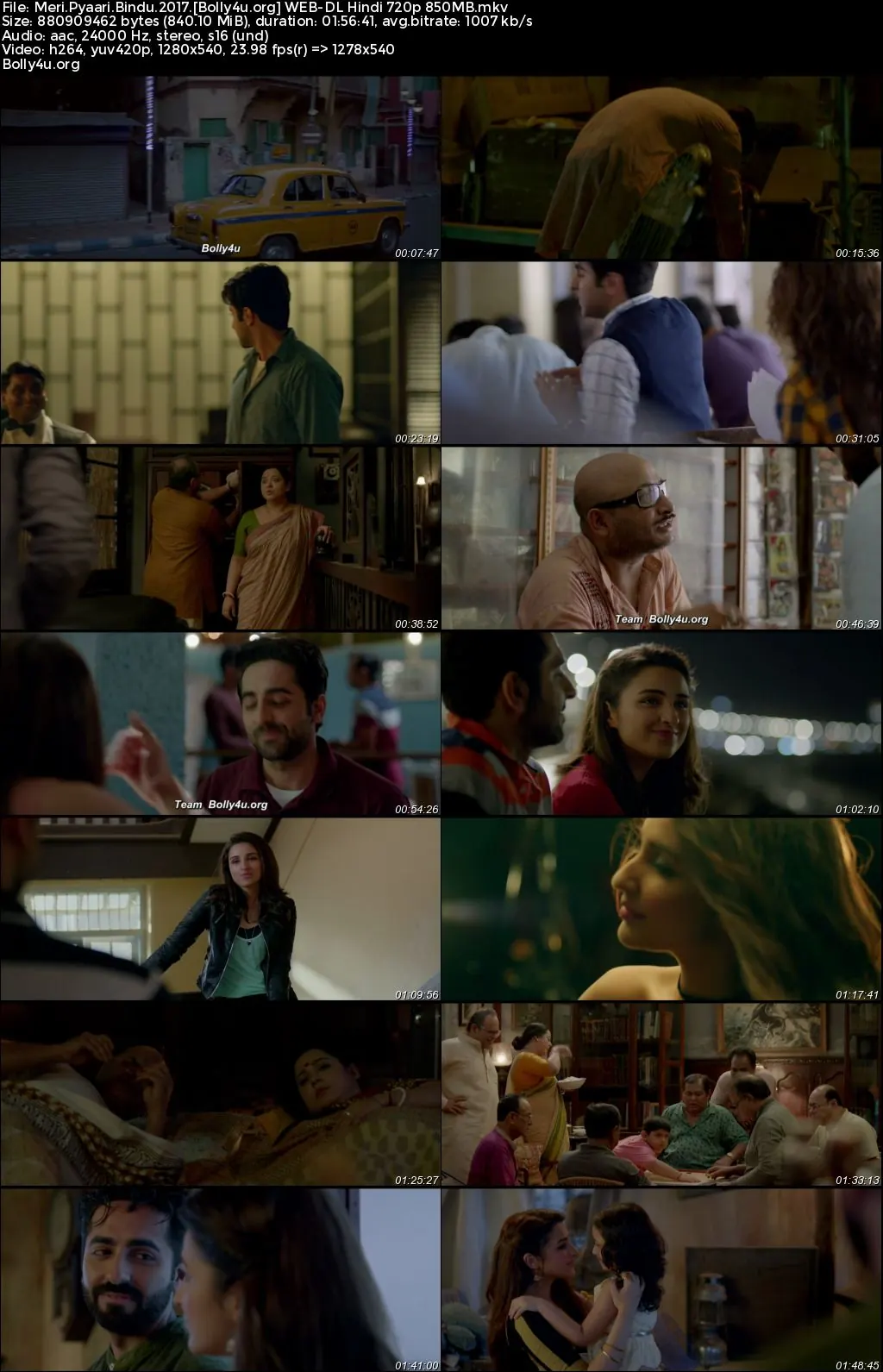 Meri Pyaari Bindu 2017 WEB-DL Hindi Full Movie Download 1080p  720p  480p