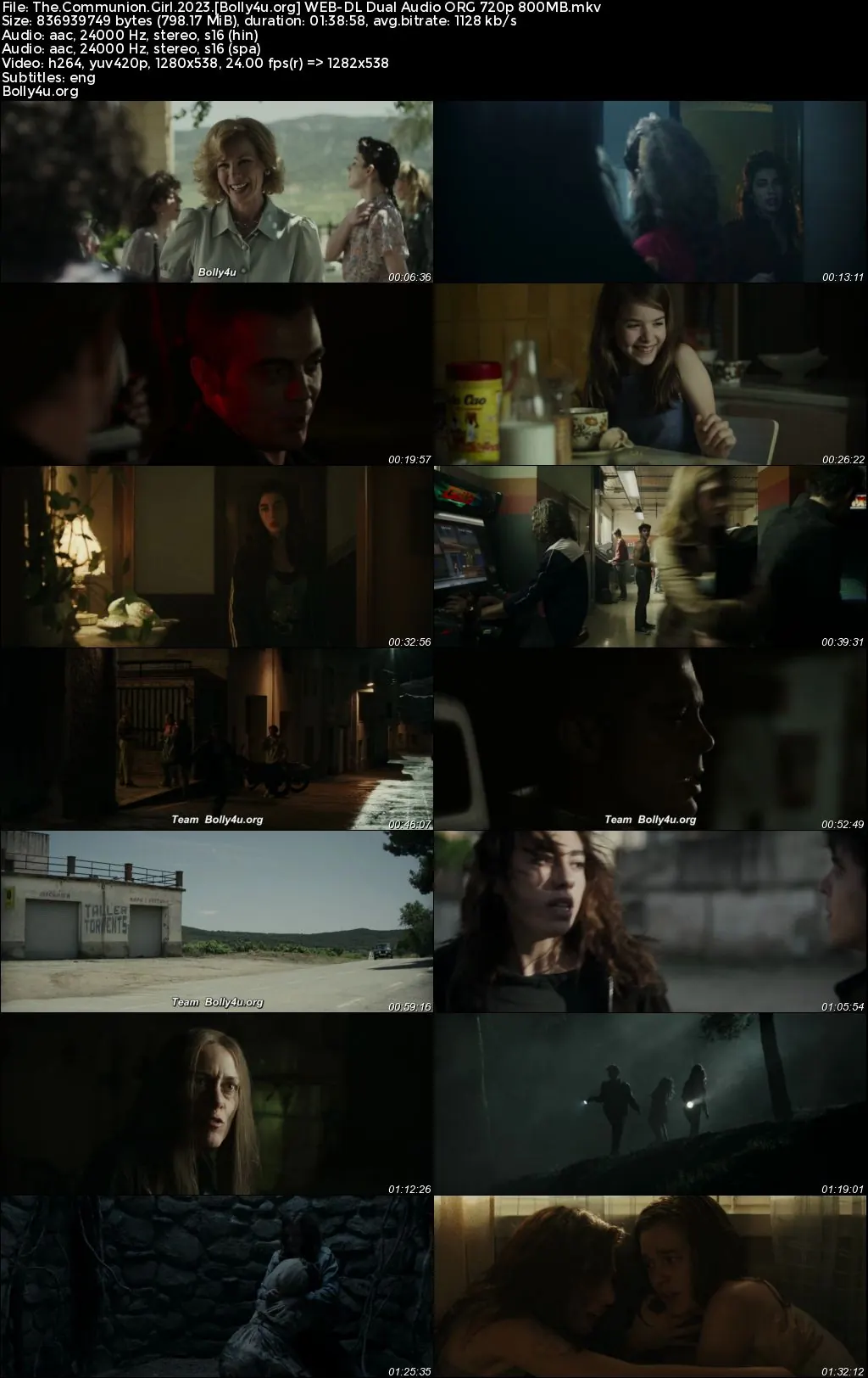 The Communion Girl 2023 WEB-DL Hindi Dual Audio ORG Full Movie Download 1080p  720p  480p
