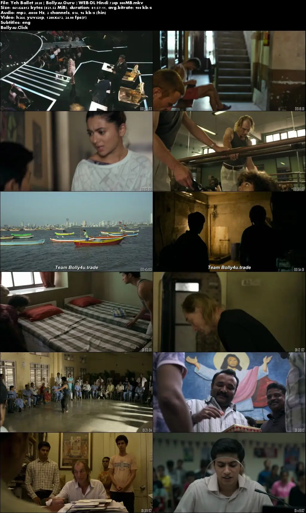 Yeh Ballet 2020 WEB-DL 300Mb Full Hindi Movie Download 480p
