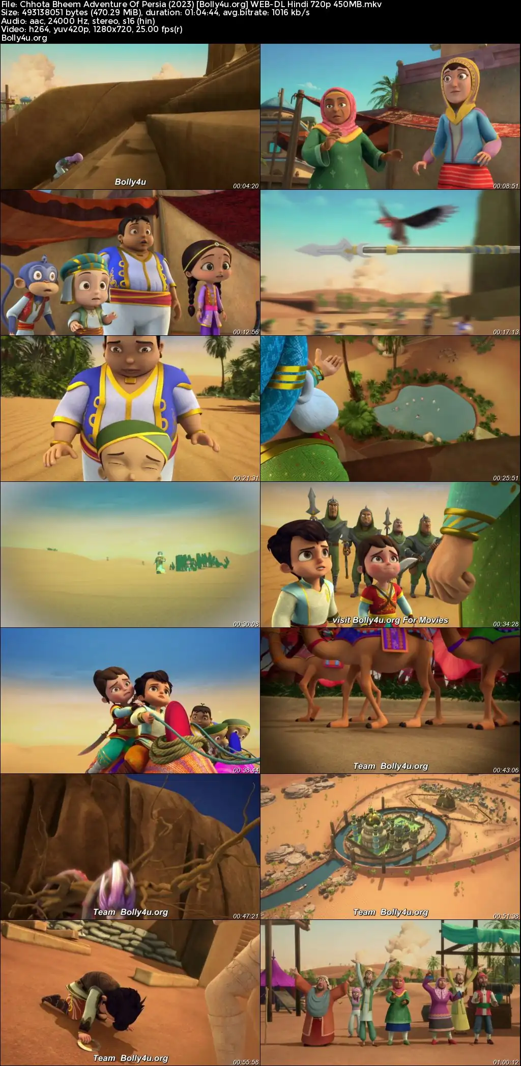 Chhota Bheem Adventure Of Persia 2023 WEB-DL Hindi Full Movie Download 1080p  720p  480p