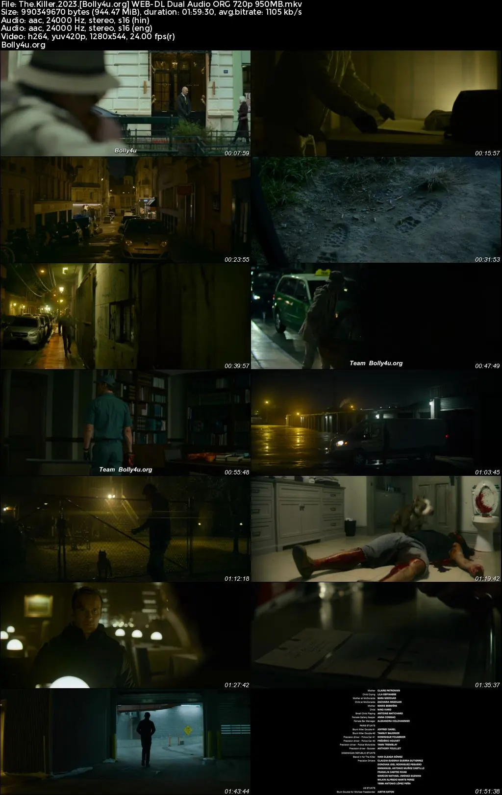 The Killer 2023 WEB-DL Hindi Dual Audio ORG Full Movie Download 1080p  720p  480p