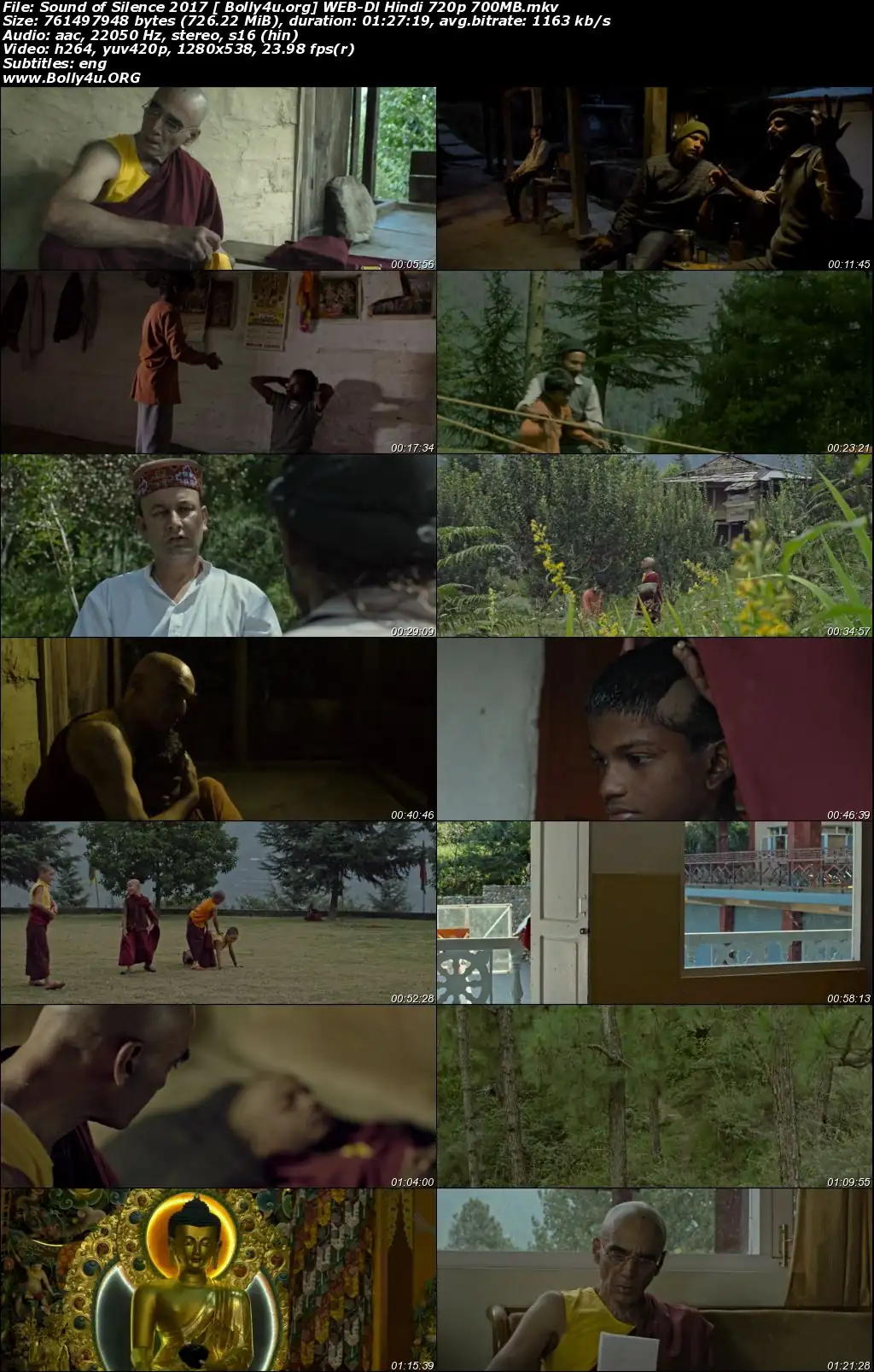 Sound of Silence 2017 WEB-DL 700MB Hindi Movie Download 720p