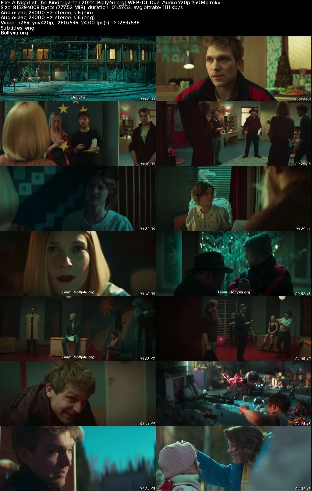 A Night at The Kindergarten 2022 WEB-DL Hindi Dual Audio ORG Full Movie Download 1080p  720p  480p