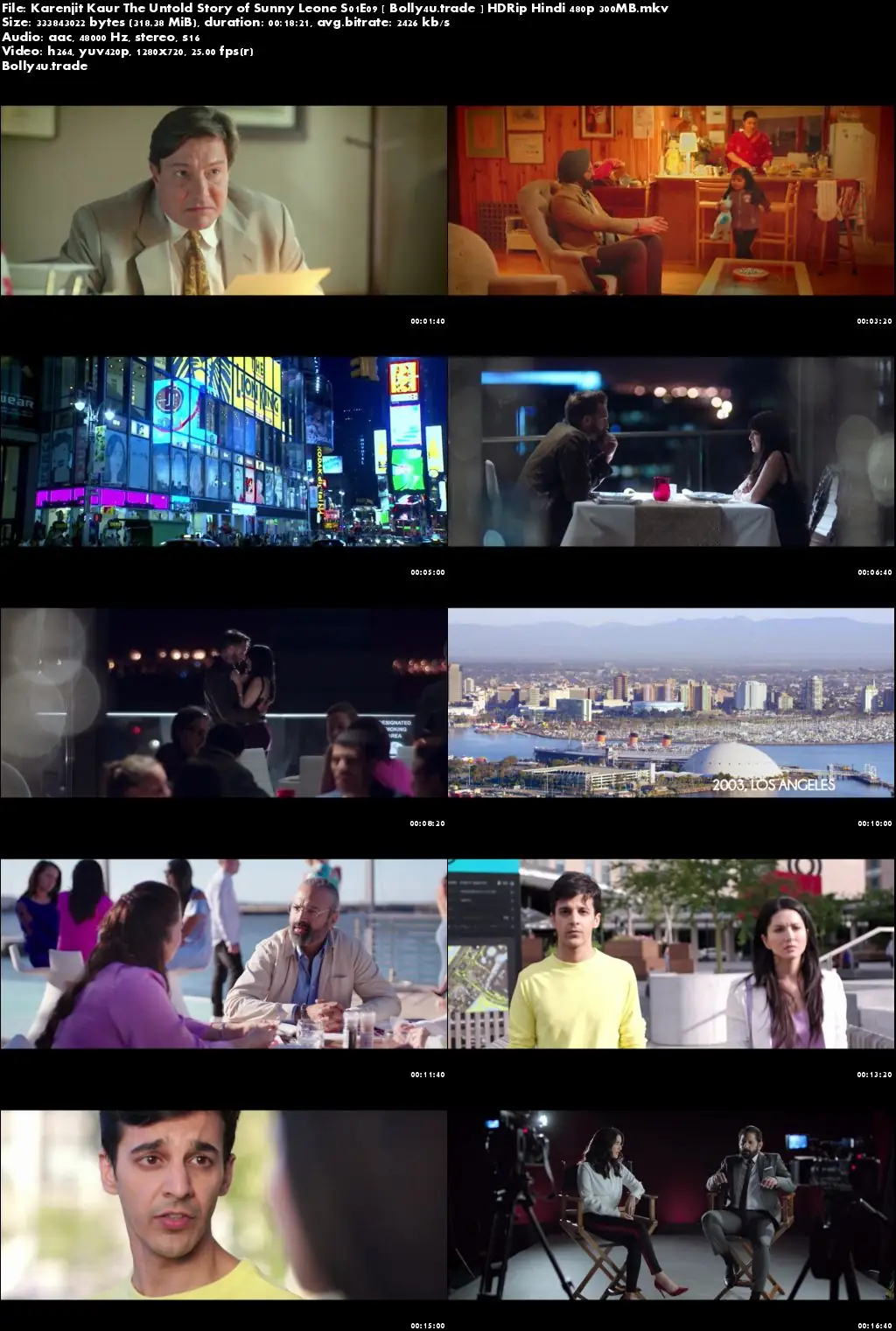 Karenjit Kaur The Untold Story of Sunny Leone S01E09 HDRip 300MB Hindi 720p Download