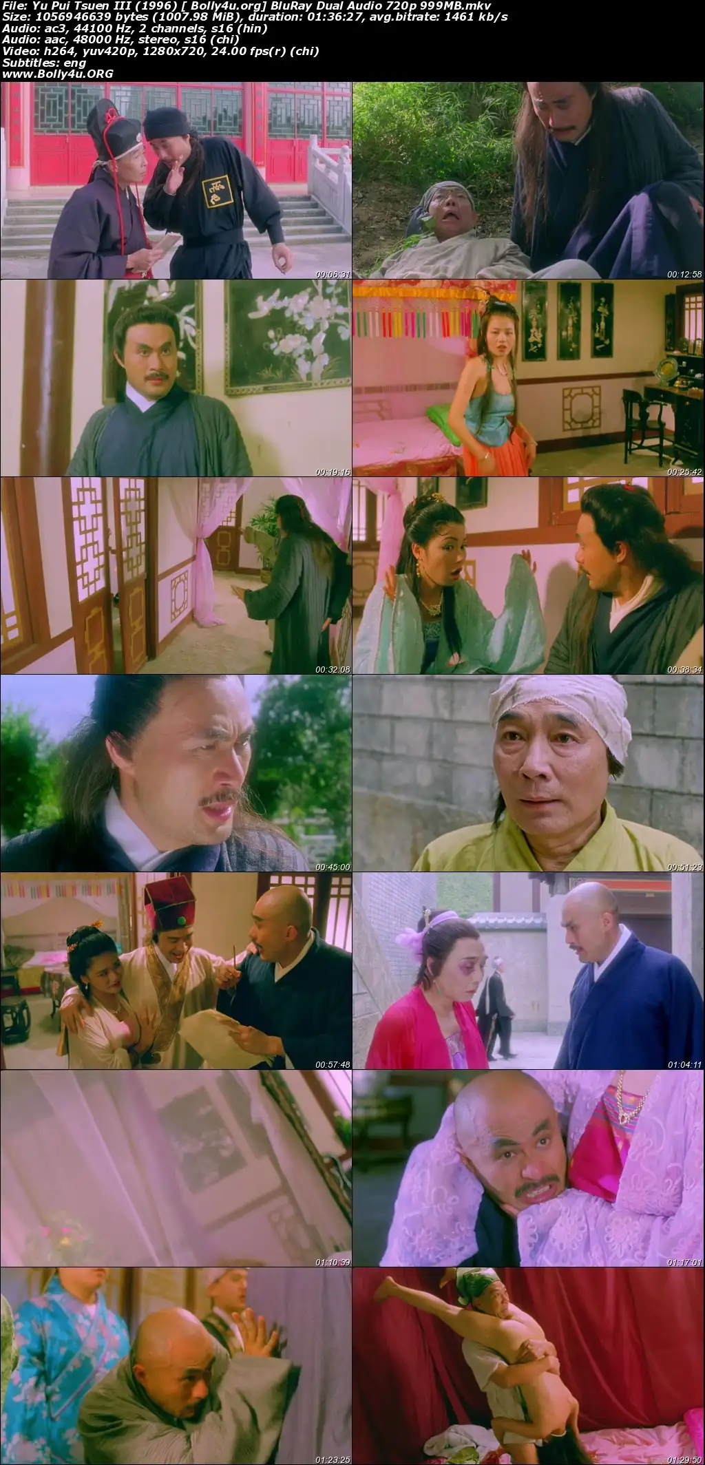  Yu Pui Tsuen III 1996 BluRay 350MB Hindi Dual Audio 480p Download