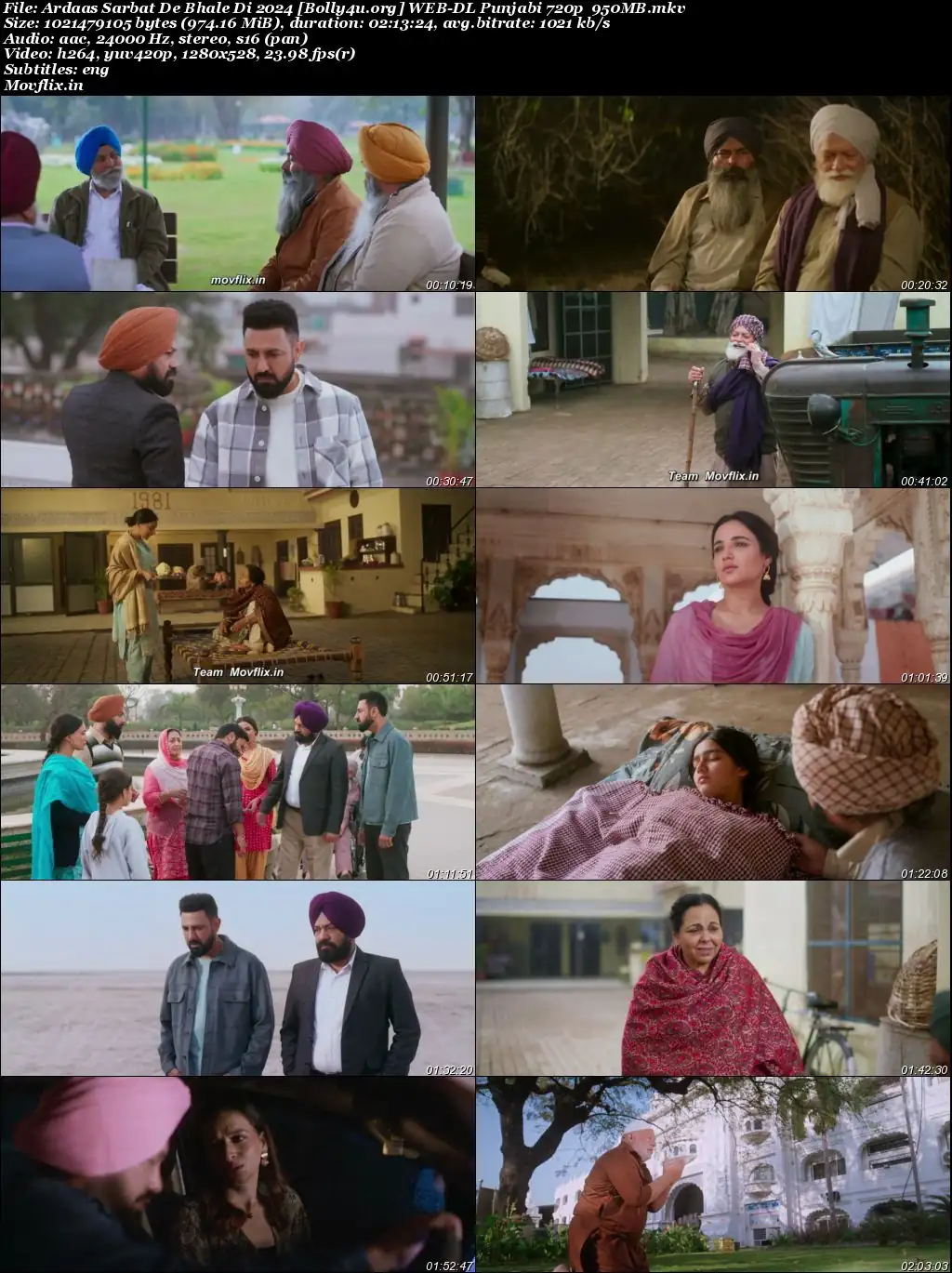 Ardaas Sarbat De Bhale Di 2024 WEB-DL Punjabi Full Movie Download 1080p  720p  480p