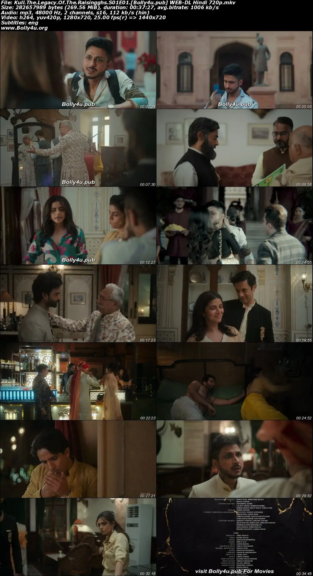 Kull The Legacy Of The Raisingghs 2025 WEB-DL Hindi S01 Complete Download 720p  480p