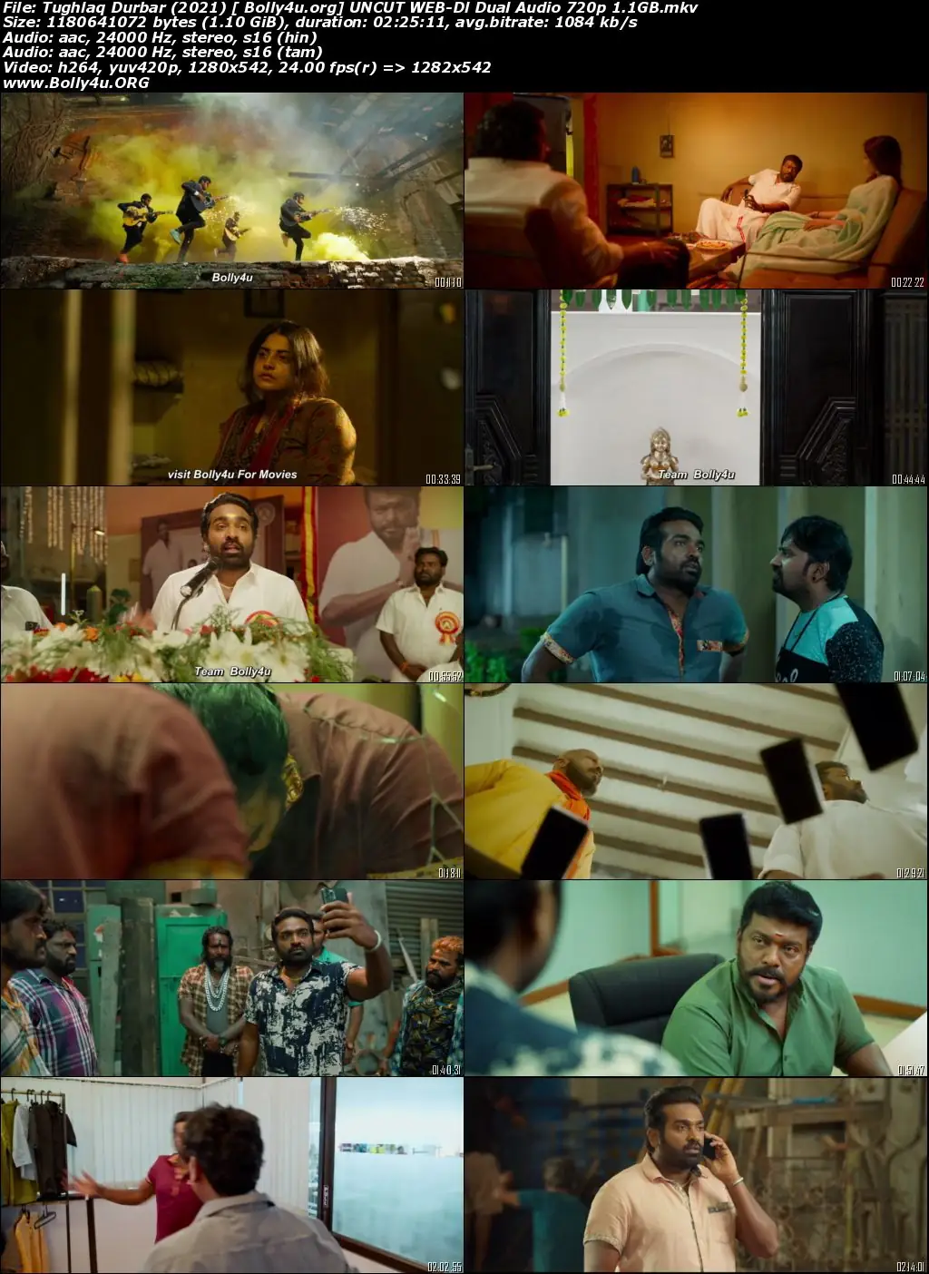 Tughlaq Durbar 2021 WEB-DL 1.1GB UNCUT Hindi Dual Audio 720p Download