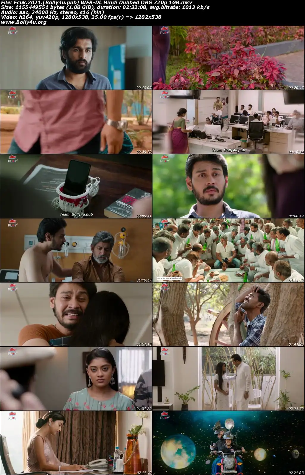 FCUK Father Chitti Umaa Kaarthik 2021 WEB-DL Hindi Dubbed ORG Full Movie Download 1080p  720p  480p