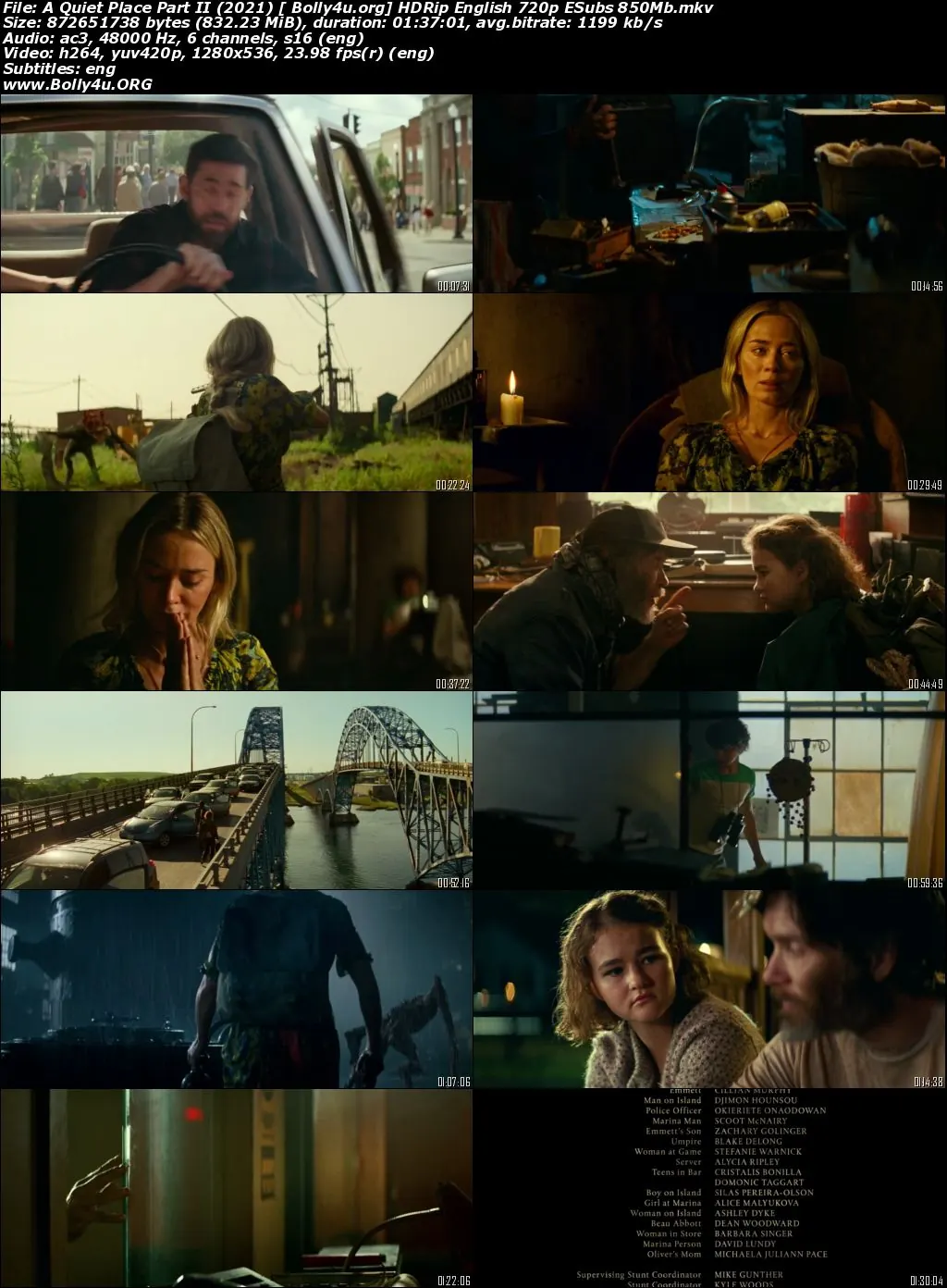 A Quiet Place Part II 2021 HDRip 300Mb English 480p ESubs Download A Quiet Place Part II 2021 HDRip 300Mb English 480p ESubs Download