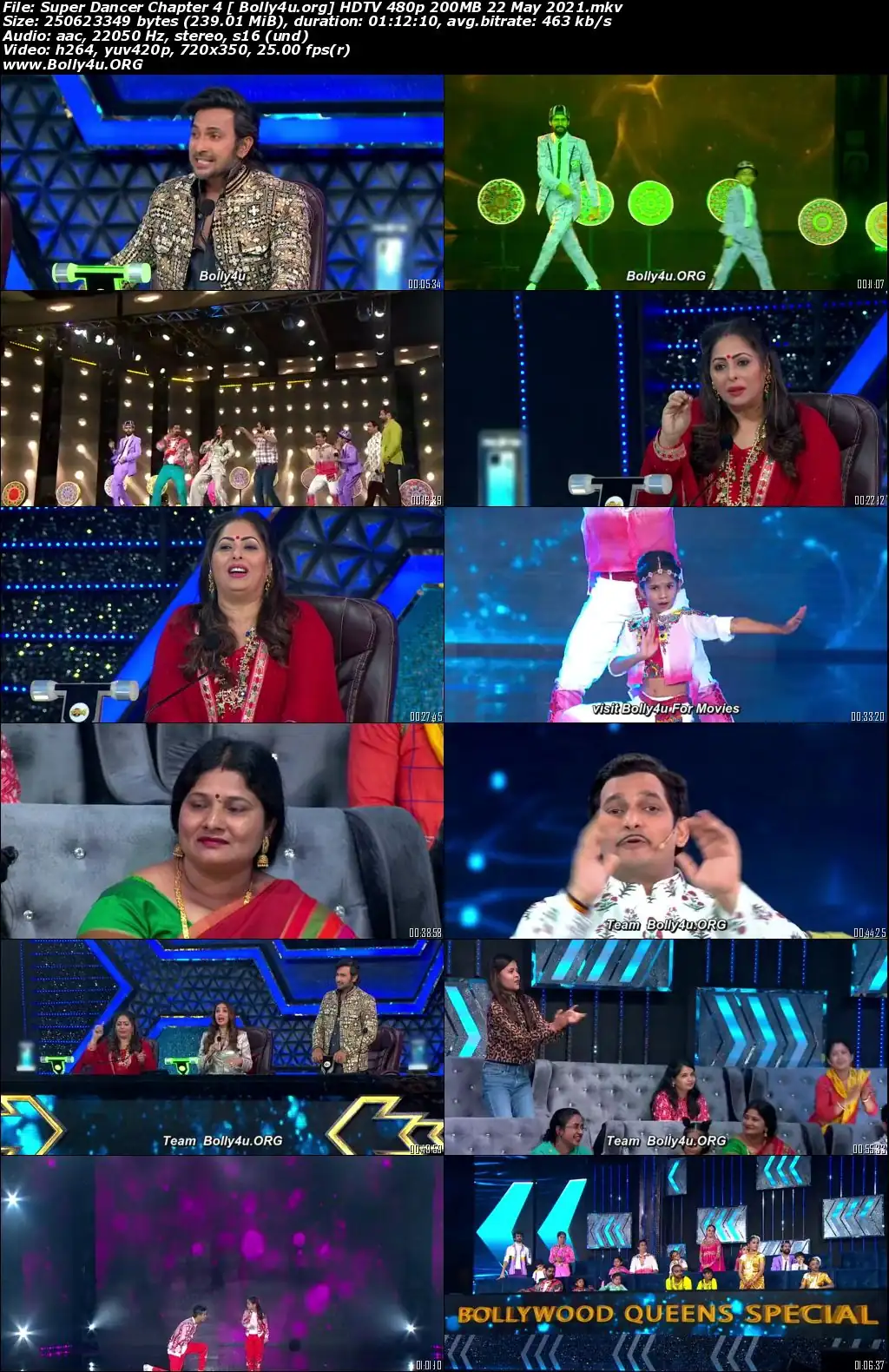Super Dancer Chapter 4 HDTV 480p 200MB 22 May 2021 Download
