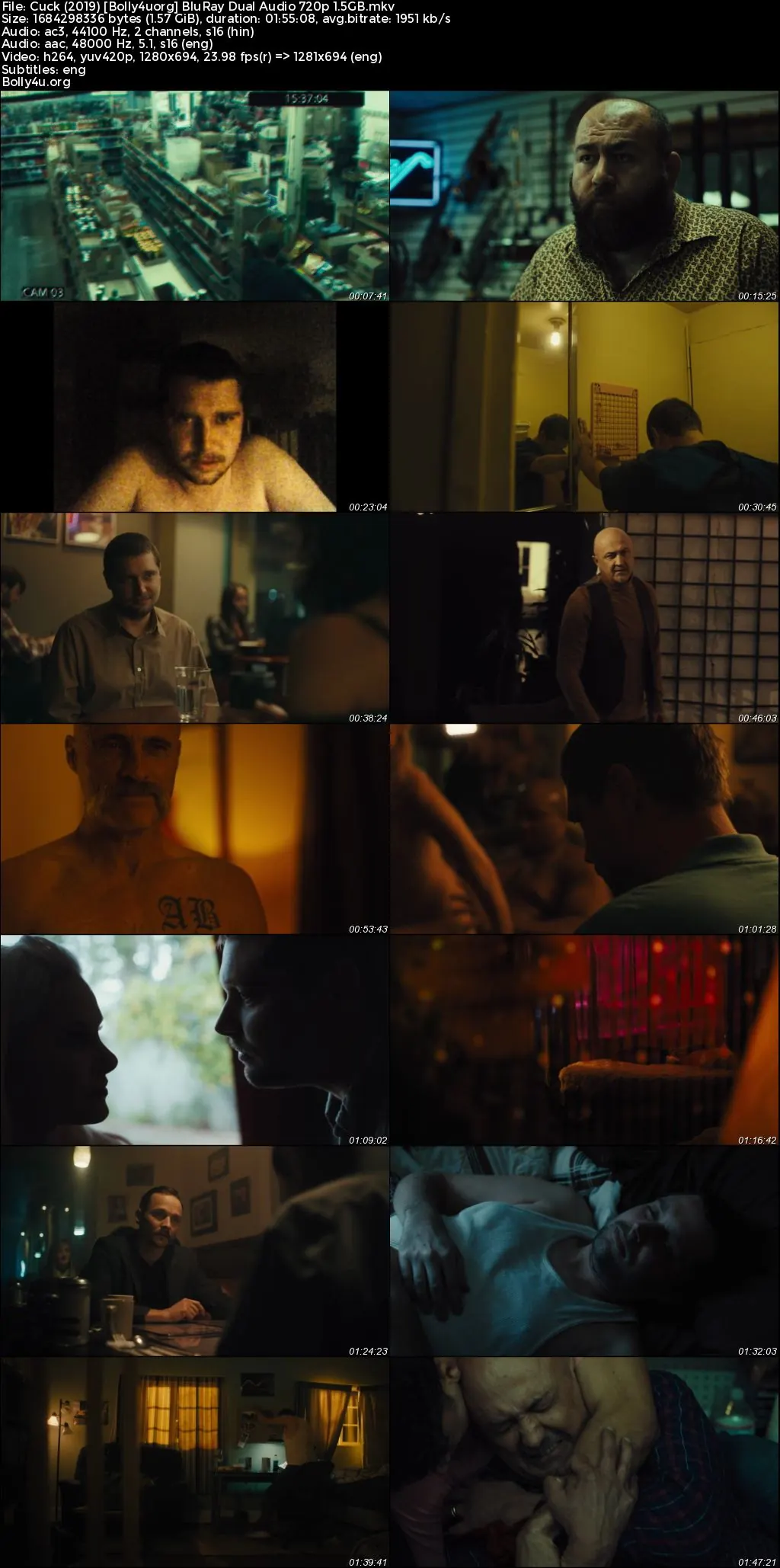 Cuck 2019 BluRay UNRATED Hindi Dual Audio Full Movie Download 720p  480p
