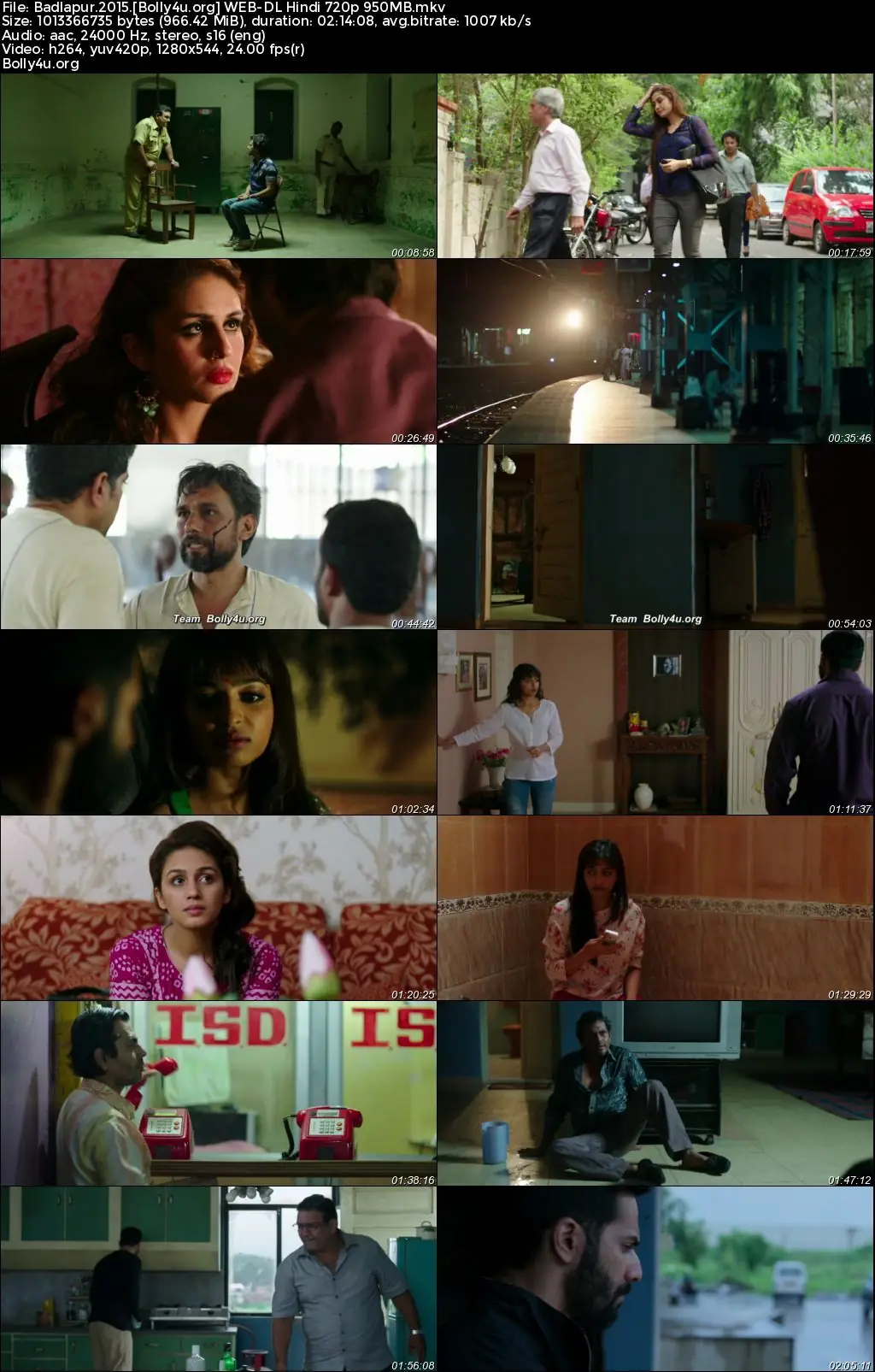 Badlapur 2015 WEB-DL Hindi Full Movie Download 1080p  720p  480p