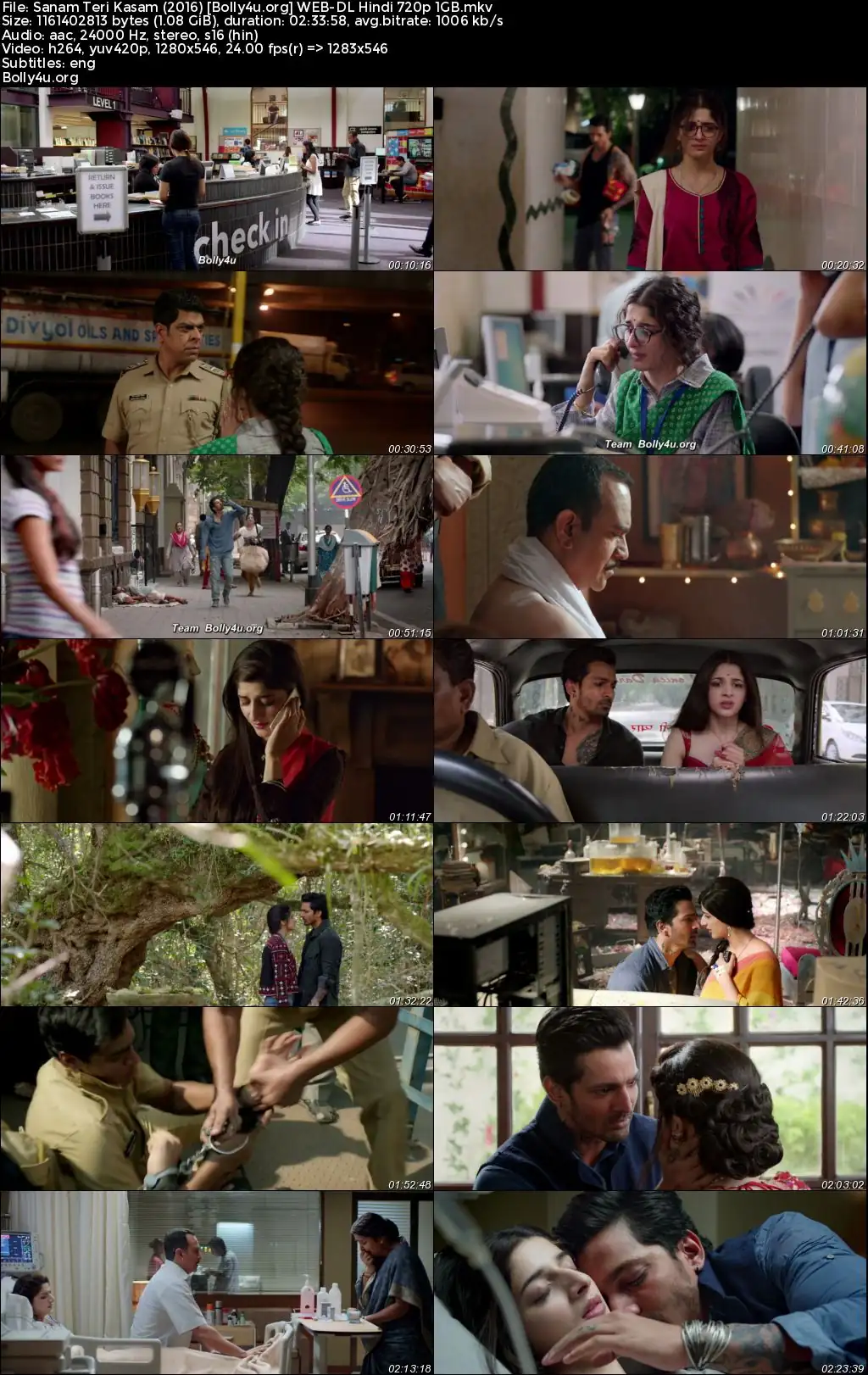 Sanam Teri Kasam 2016 WEB-DL Hindi Full Movie Download 1080p  720p  480p