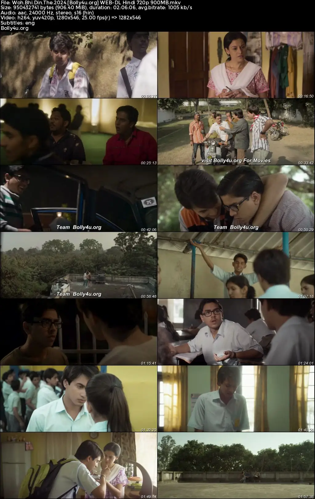 Woh Bhi Din The 2024 WEB-DL Hindi Full Movie Download 1080p  720p  480p