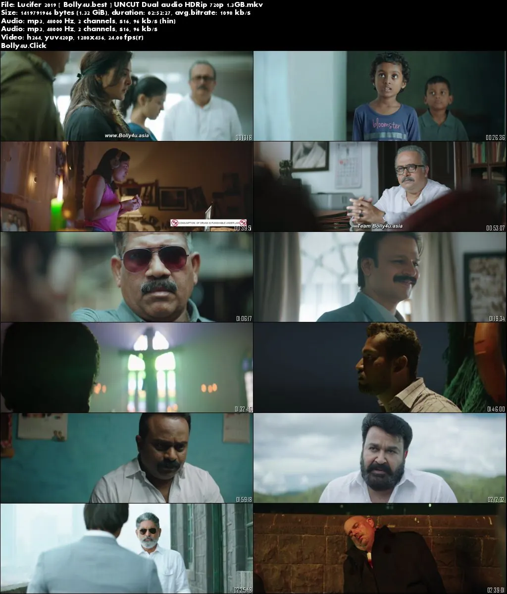 Lucifer 2019 HDRip 550MB UNCUT Hindi Dual Audio 480p Download Lucifer 2019 HDRip 550MB UNCUT Hindi Dual Audio 480p Download