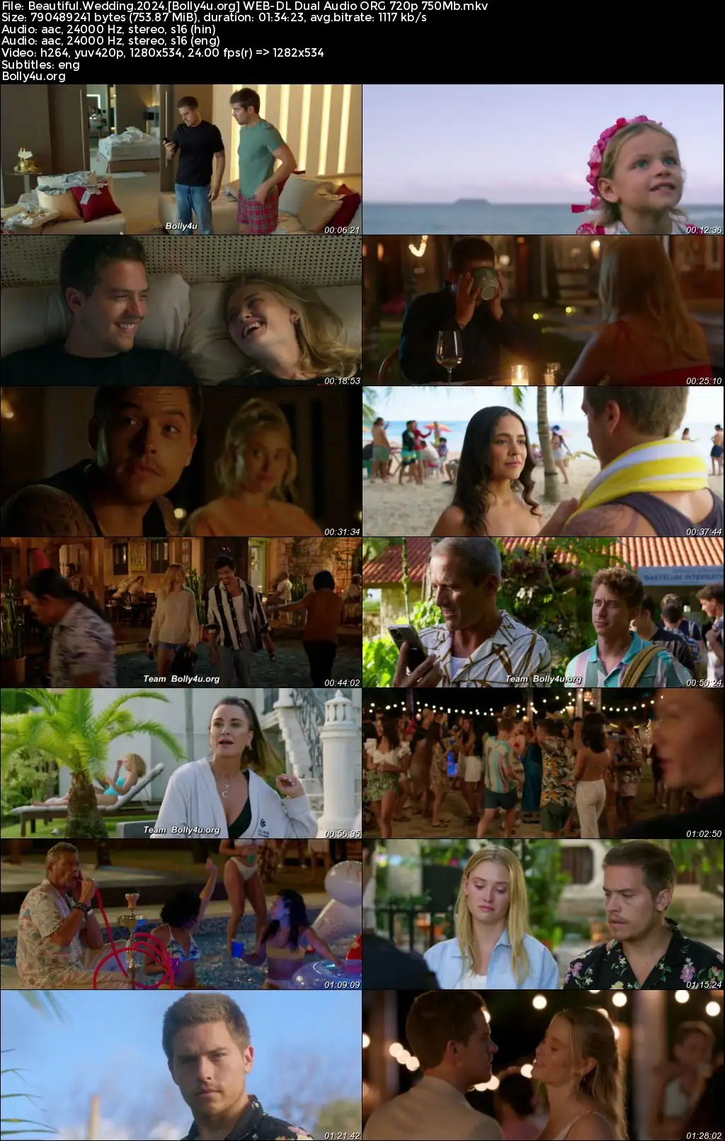 Beautiful Wedding 2024 WEB-DL Hindi Dual Audio ORG Full Movie Download 1080p  720p  480p