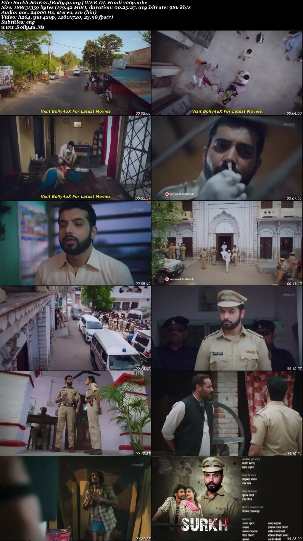 Surkh 2026 WEB-DL Hindi S01 Complete Download 720p  480p