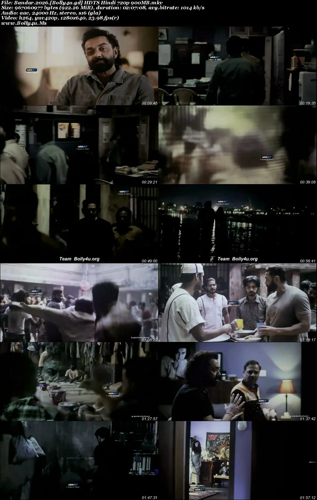 Bandar 2026 HDTS Hindi Full Movie Download 1080p  720p  480p