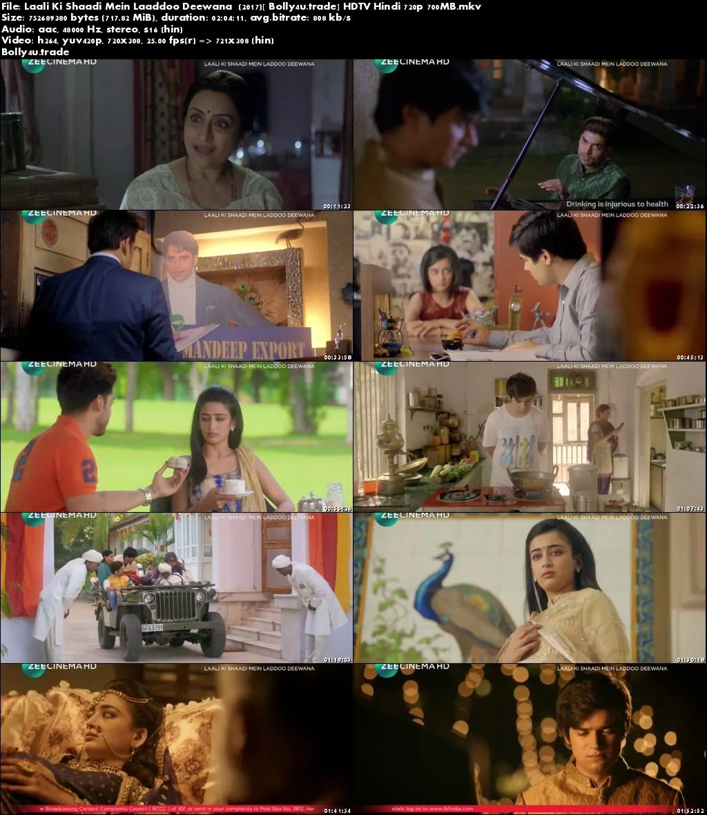 Laali Ki Shaadi Mein Laaddoo Deewana 2017 HDTV 350MB Hindi Movie 480p Download
