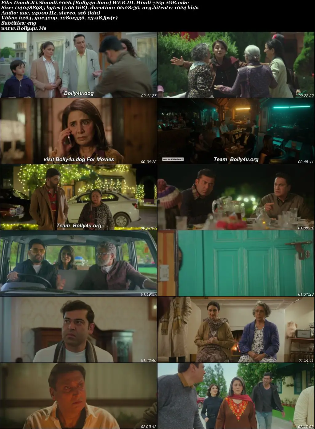 Daadi Ki Shaadi 2026 WEB-DL Hindi Full Movie Download 1080p  720p  480p