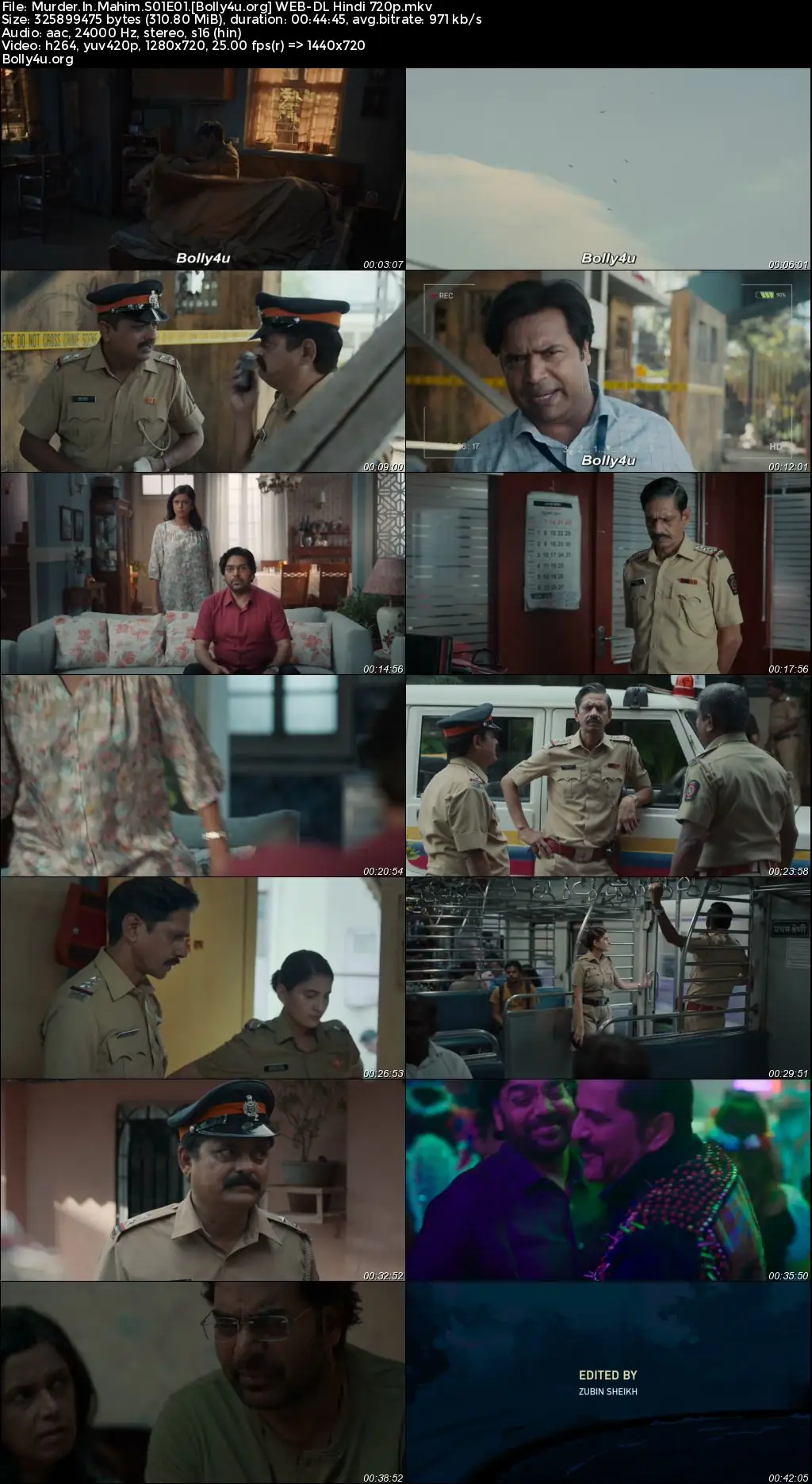 Murder In Mahim 2024 WEB-DL Hindi S01 Complete Download 720p  480p