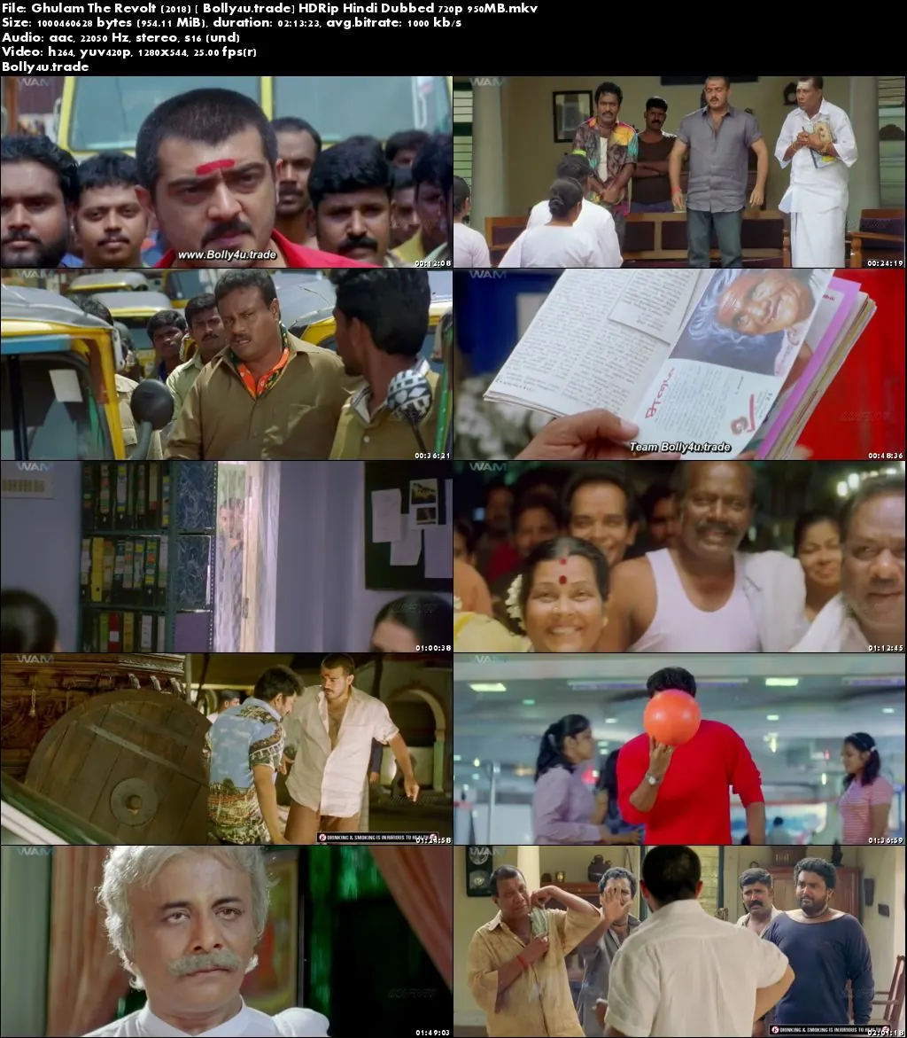 Ghulam The Revolt 2018 HDRip 950MB Hindi Dubbed 720p Download Ghulam The Revolt 2018 HDRip 950MB Hindi Dubbed 720p Download