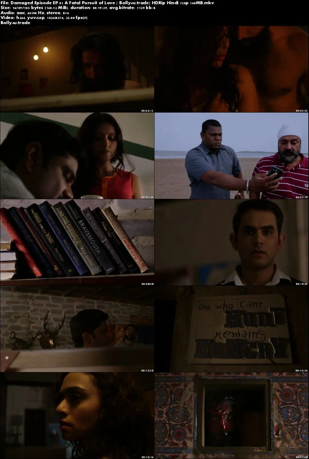 Damaged 2018 S01E01 A Fatal Pursuit of Love HDRip 150Mb Hindi 720p Download