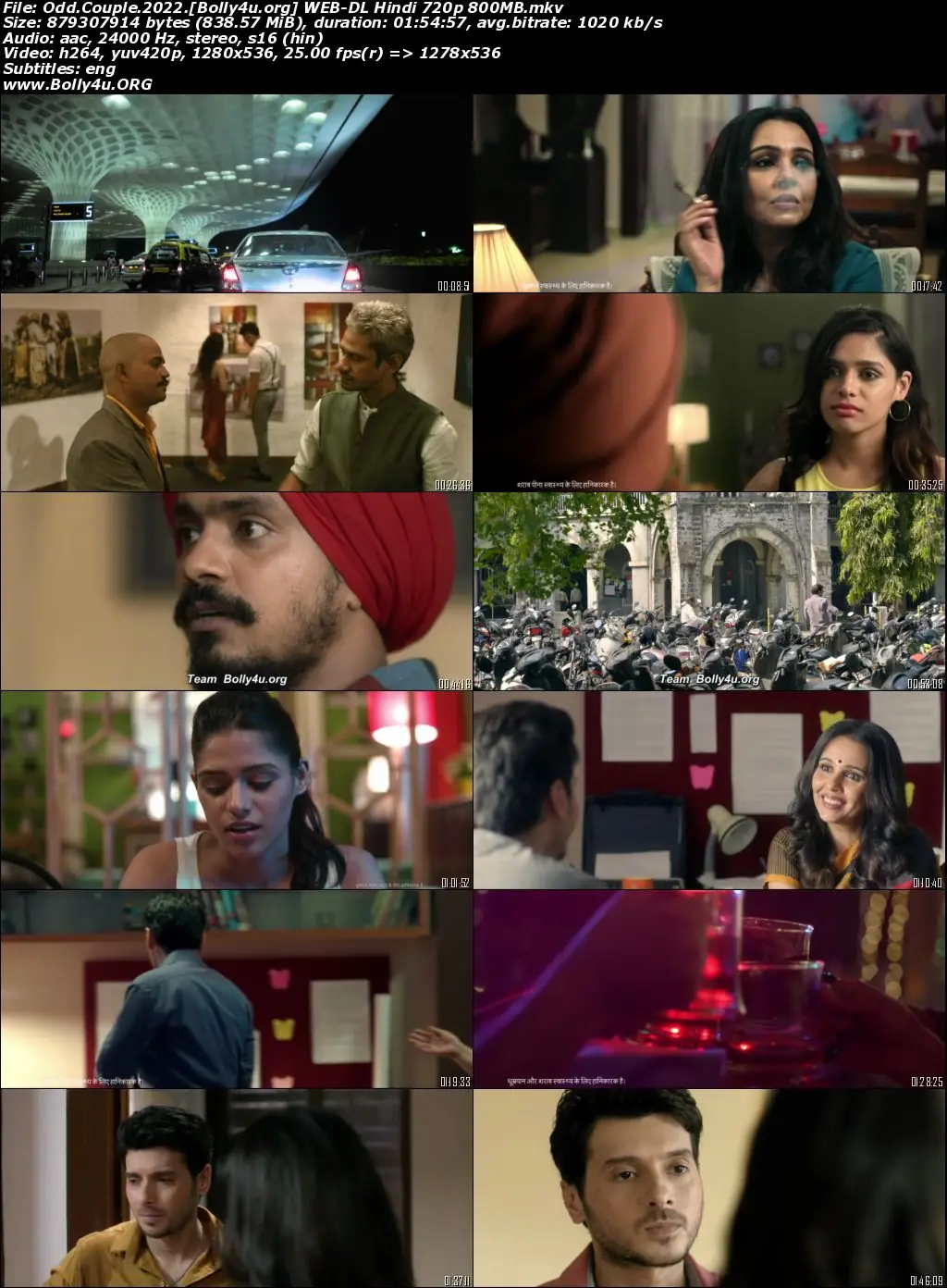 Odd Couple 2022 WEB-DL Hindi Full Movie Download