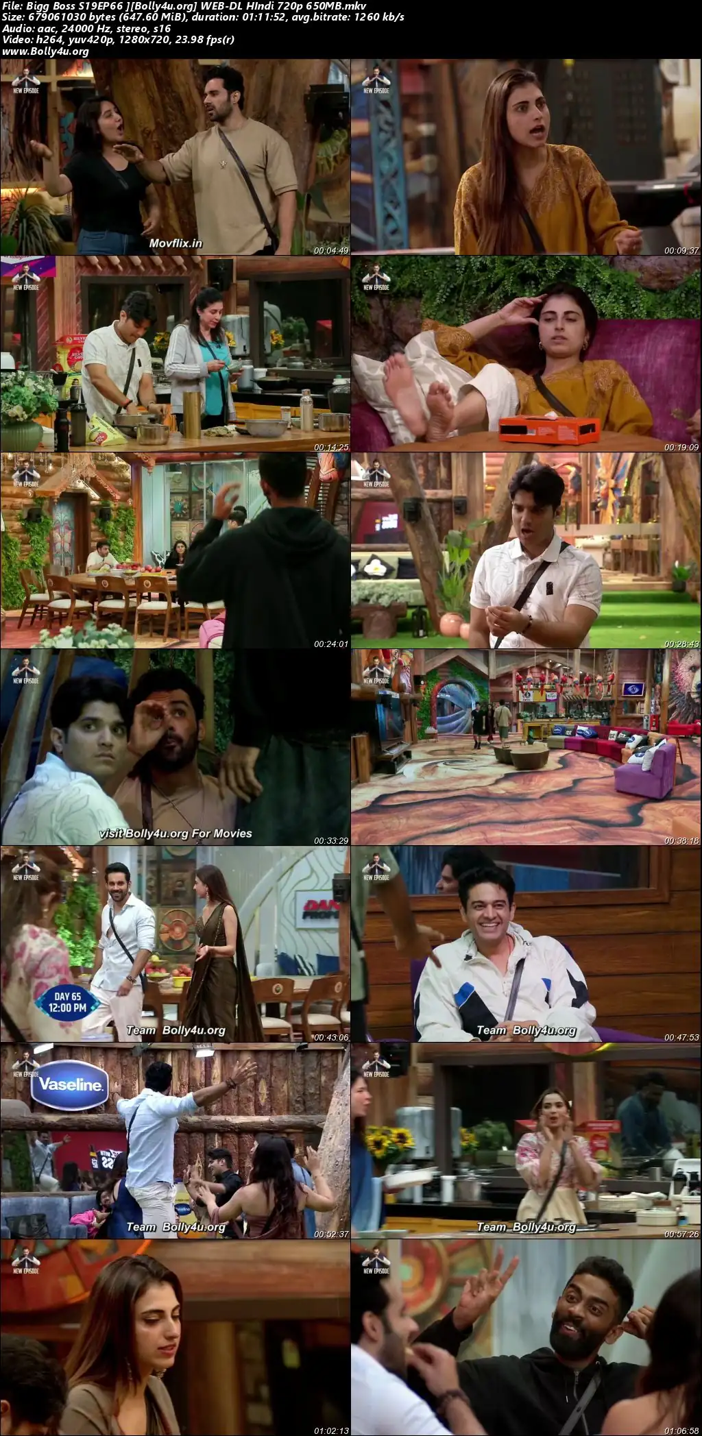 Bigg Boss 2025 WEB-DL Hindi S19EP66 Download 720p  480p