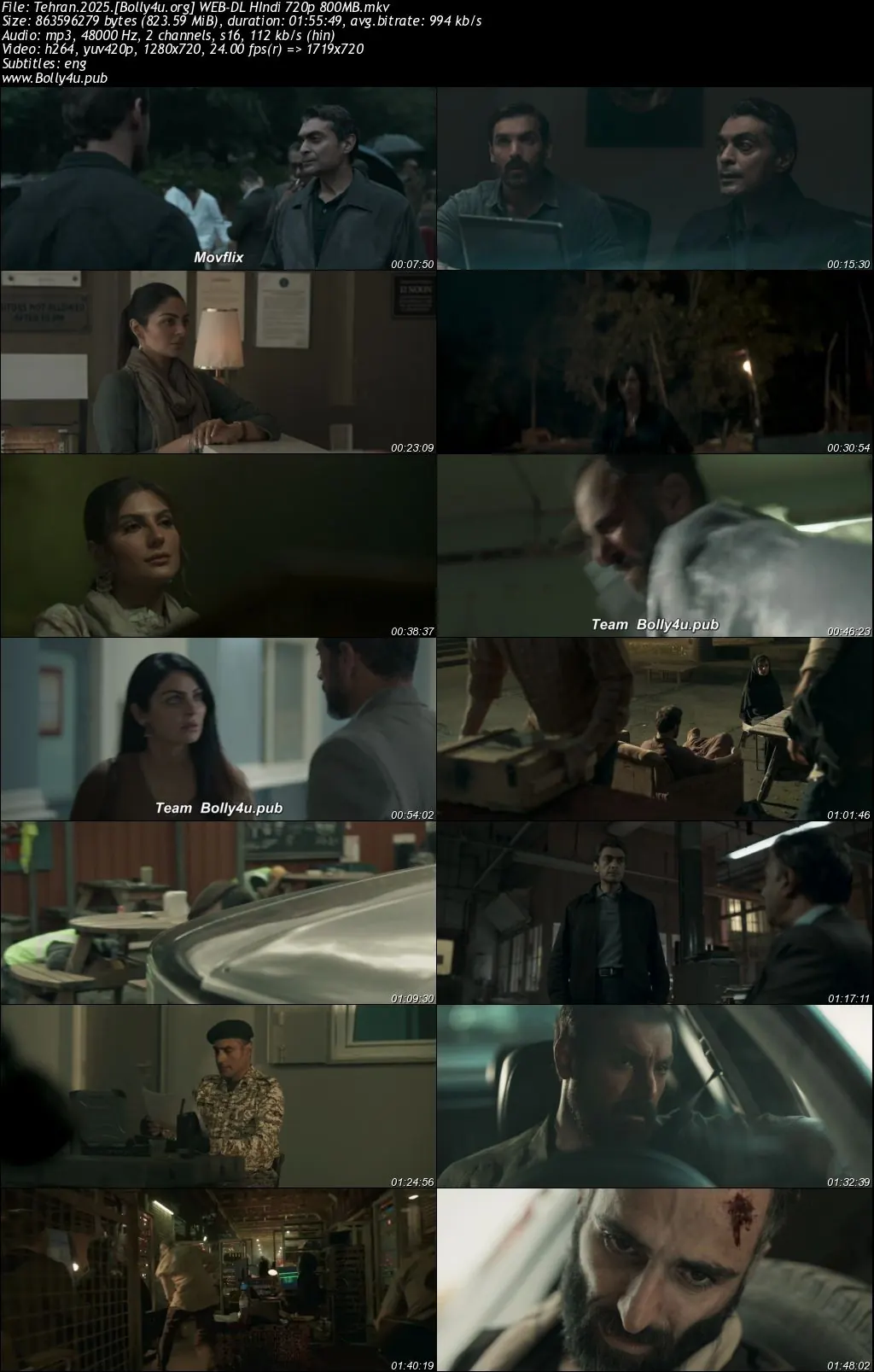 Tehran 2025 WEB-DL Hindi Full Movie Download 1080p  720p  480p