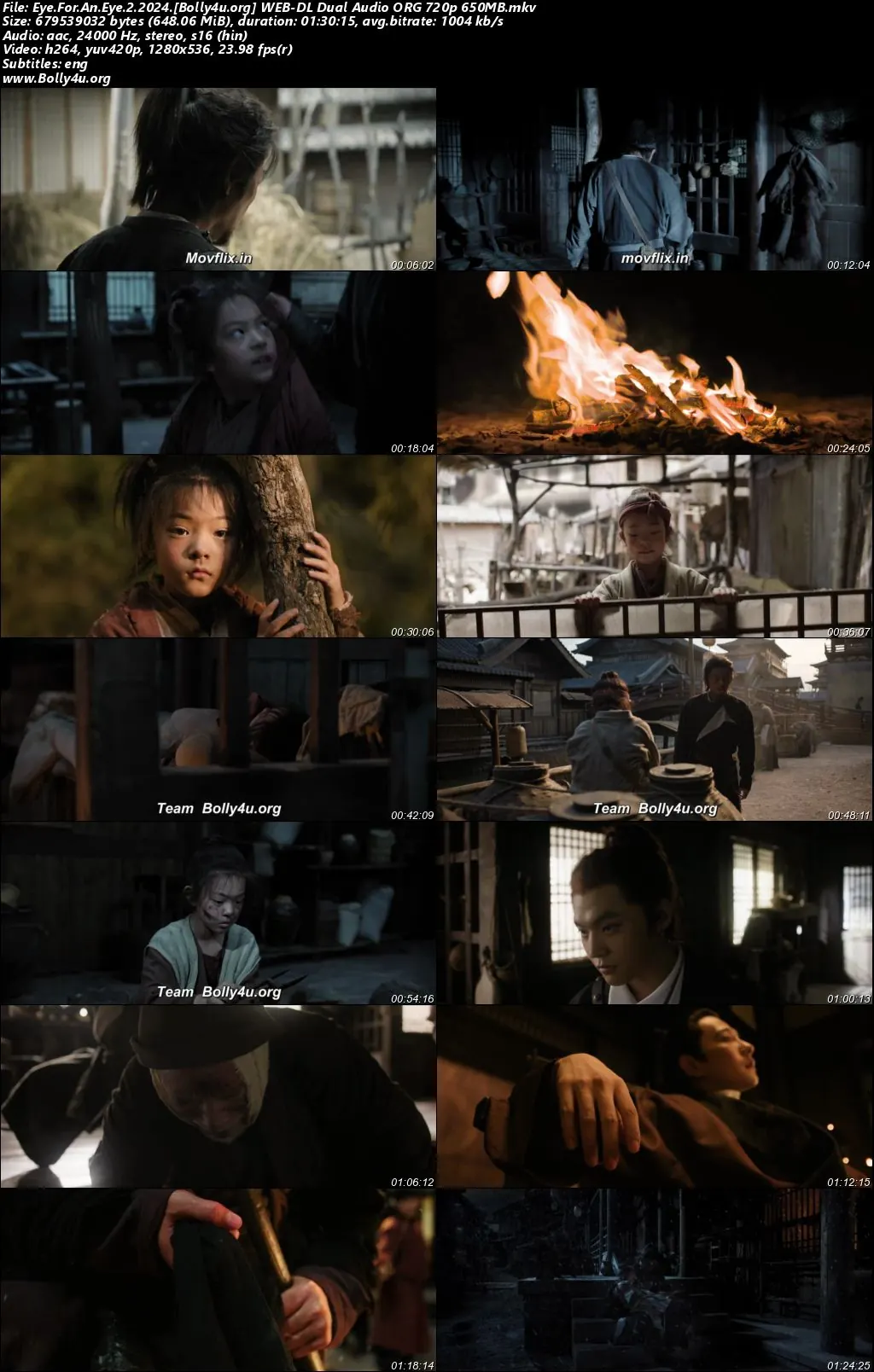 Eye For An Eye 2 2024 WEB-DL Hindi Dual Audio ORG Full Movie Download 1080p  720p  480p