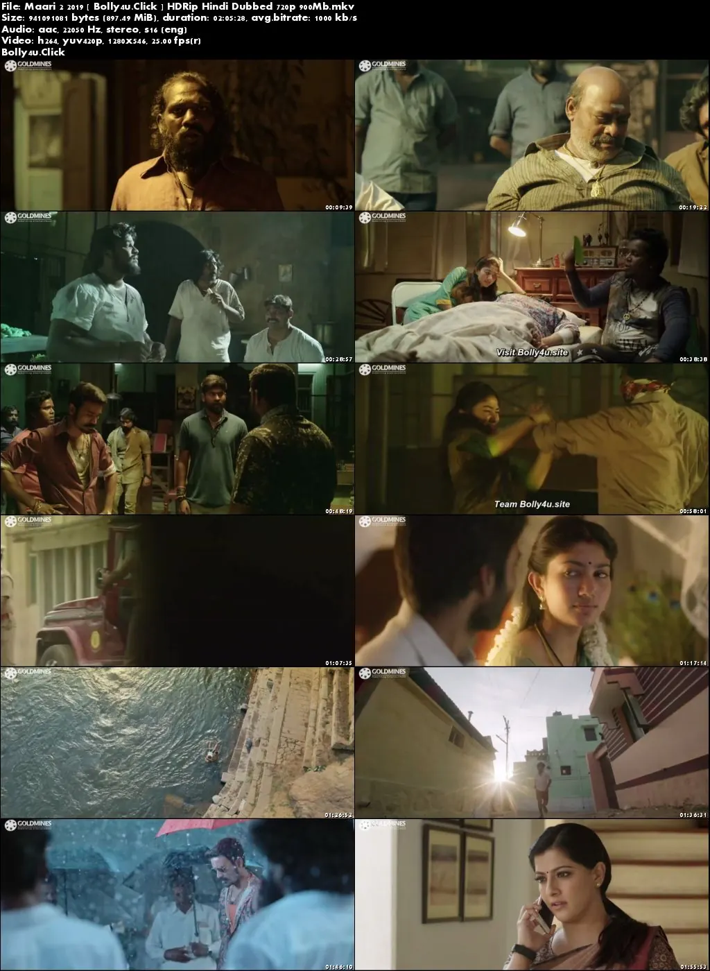Maari 2 2019 HDRip 300MB Hindi Dubbed ORG 480p Download