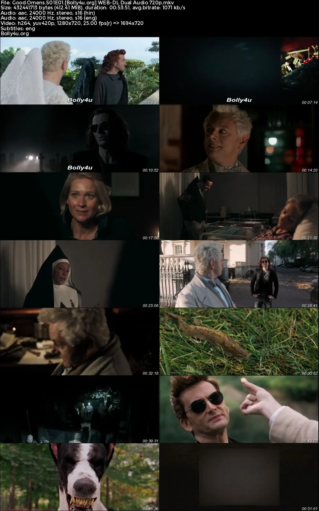 Good Omens 2019 WEB-DL Hindi Dual Audio ORG S01 Complete Download 720p  480p