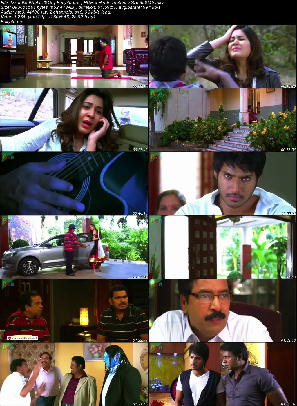 Izzat Ke Khatir 2019 HDRip 850MB Hindi Dubbed 720p download
