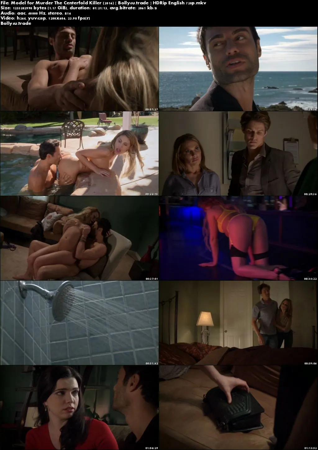  Model for Murder The Centerfold Killer 2016 HDRip English 720p ESub Download
