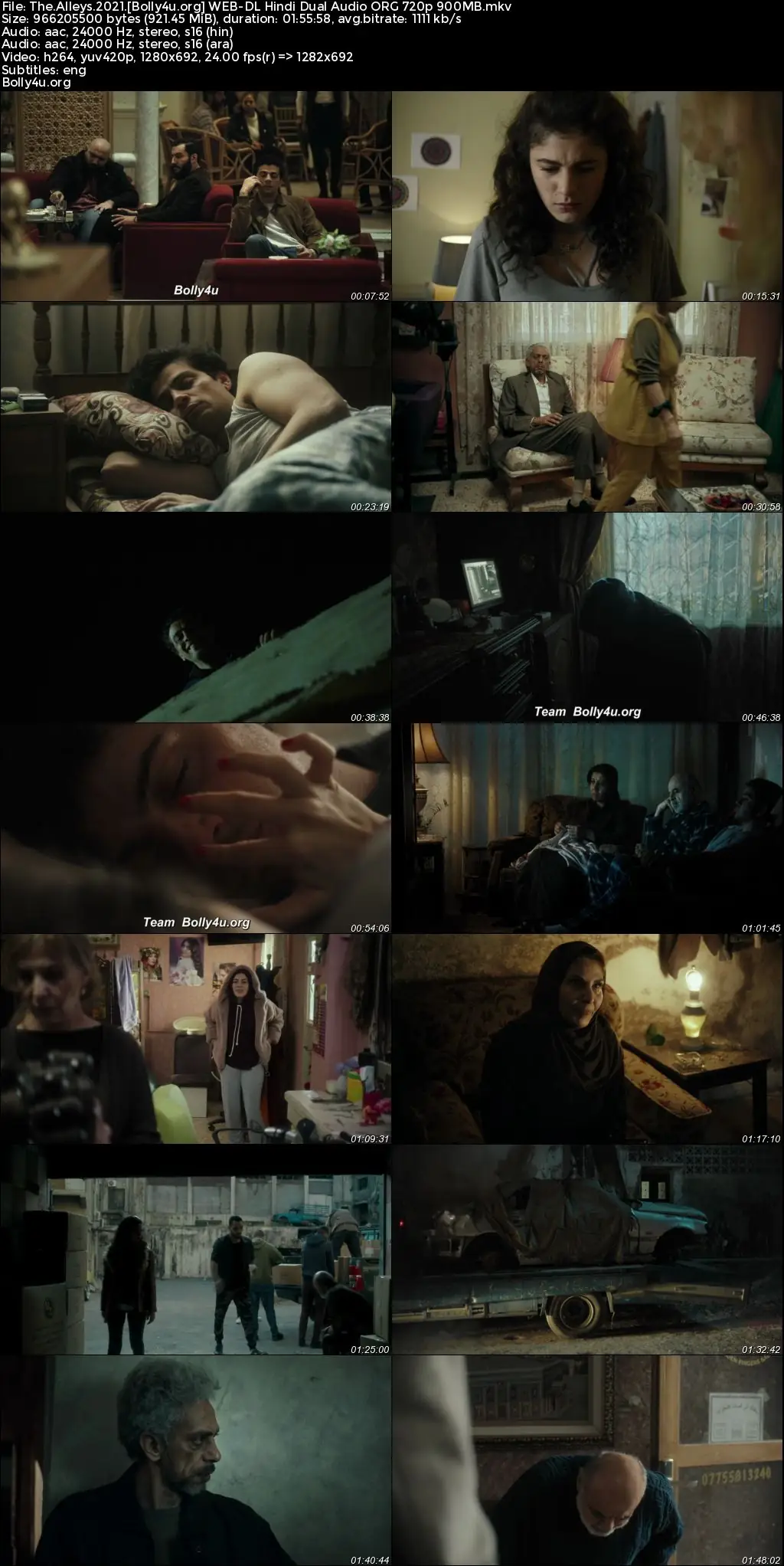 The Alleys 2021 WEB-DL Hindi Dual Audio ORG Full Movie Download 1080p  720p  480p