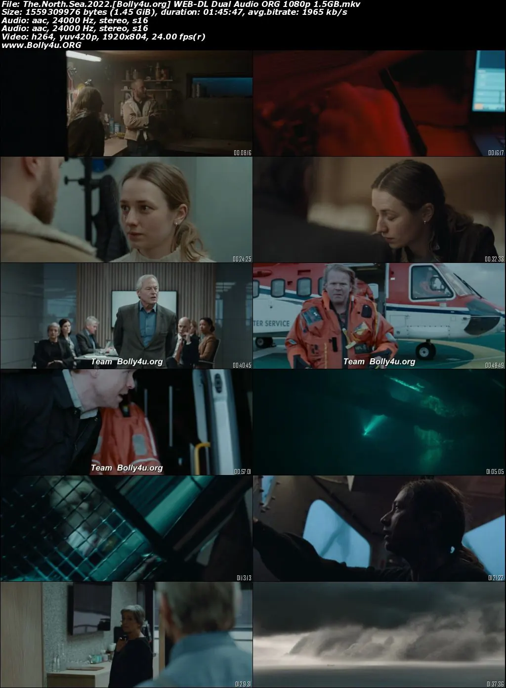 The North Sea 2022 WEB-DL Hindi Dual Audio ORG Full Movie Download 1080p  720p  480p